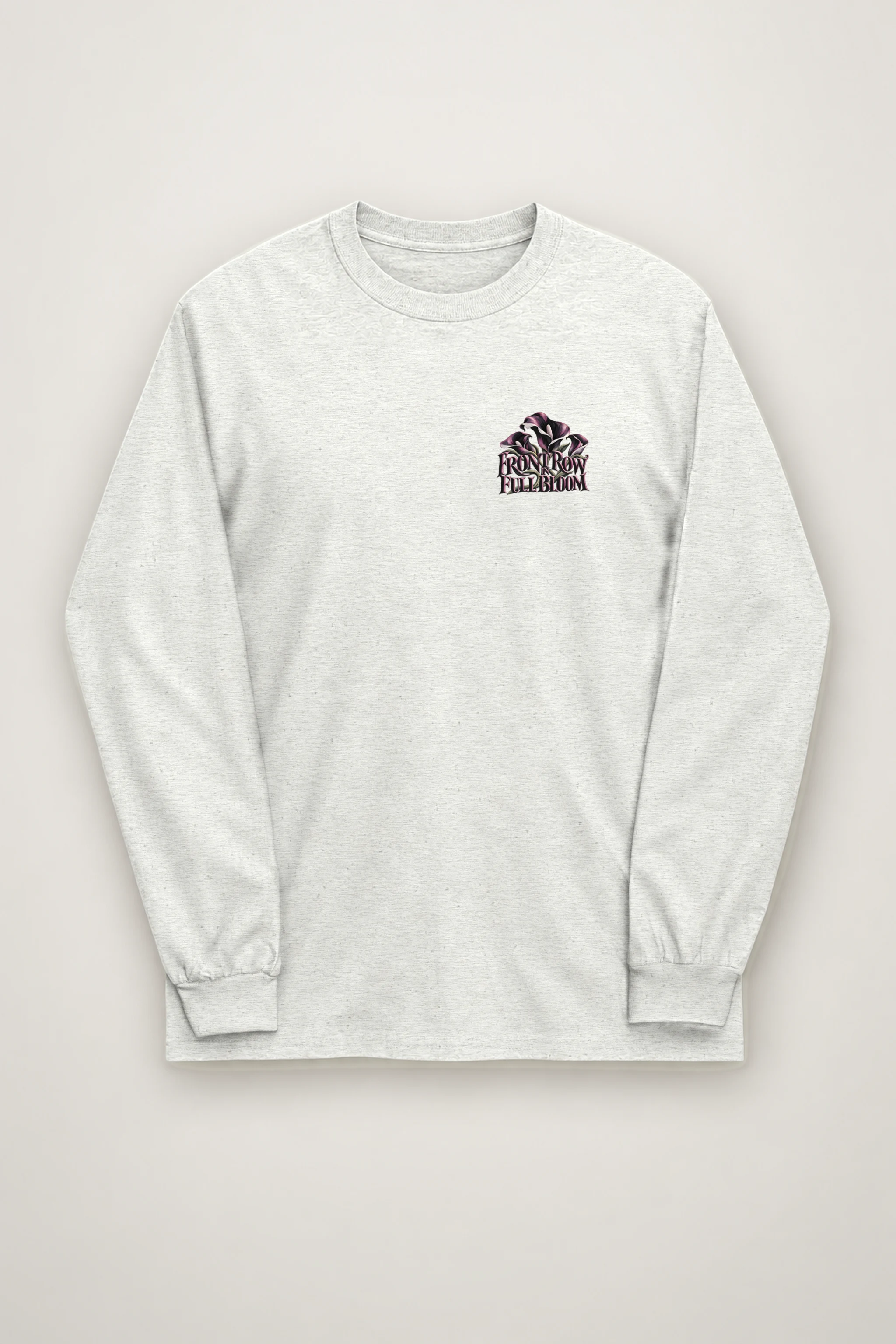 "Front Row in Full Bloom" Unisex Longsleeve T-shirt