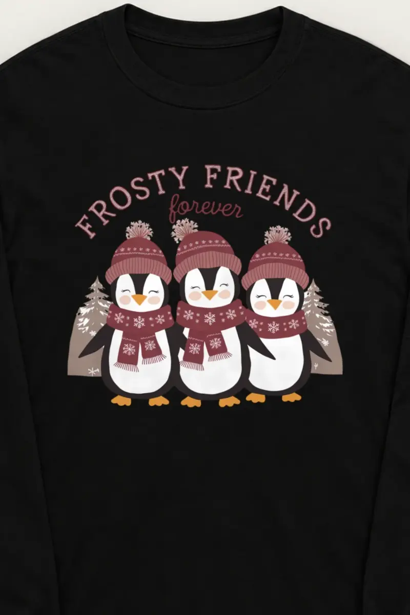 "Frosty Friends" Unisex Longsleeve T-shirt