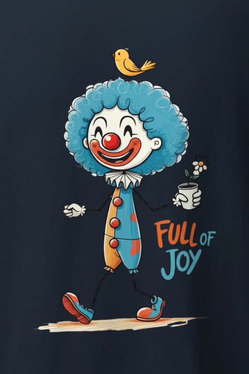 "Full Of Joy" Heavyweight Unisex Crewneck T-shirt