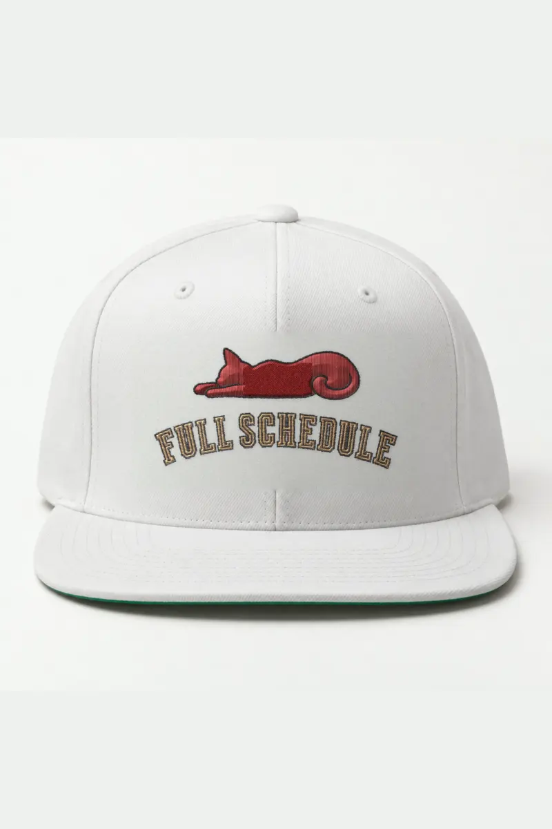 "Full Schedule" Classic Snapback · Embroidered