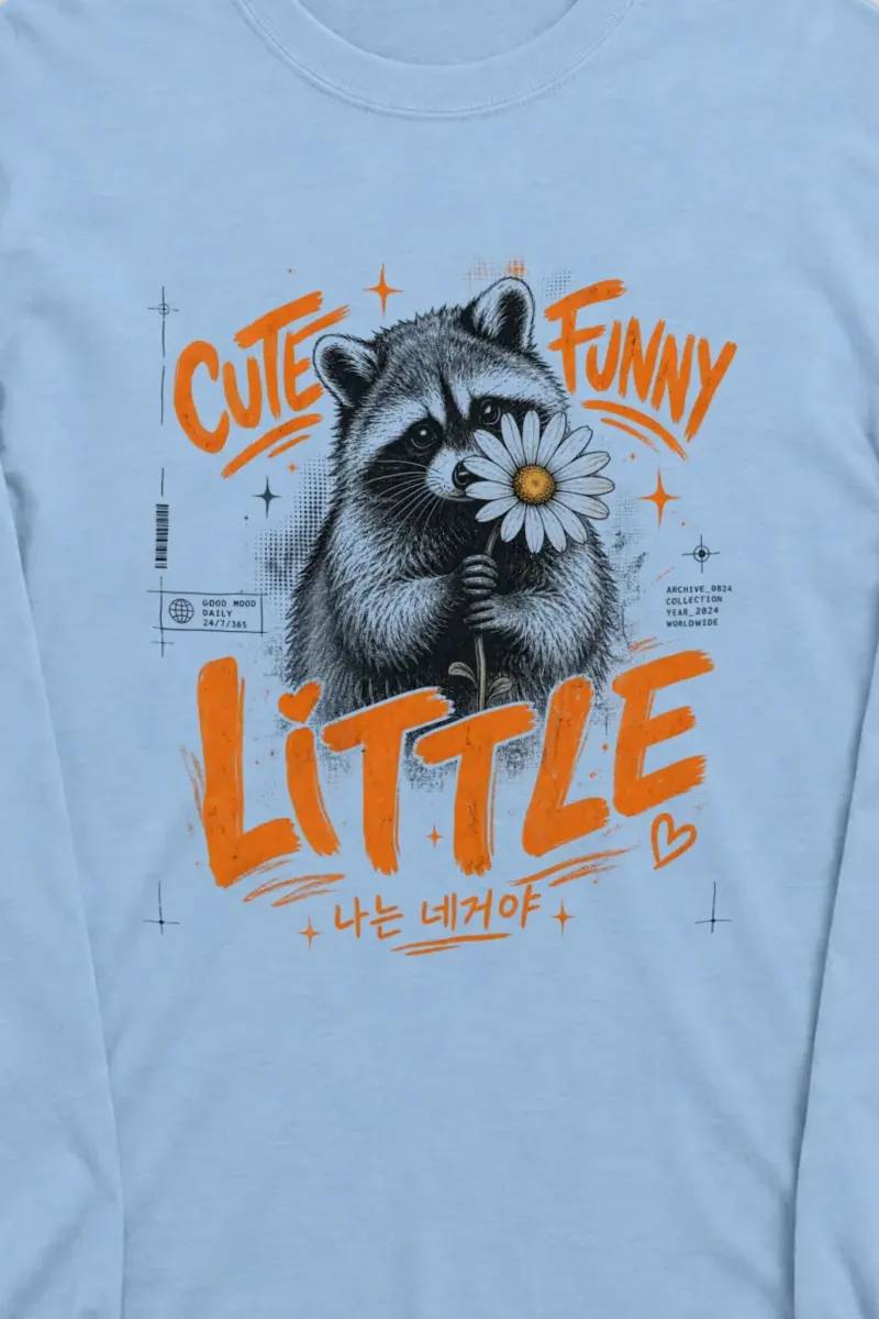 "Funny Little Good Mood" Unisex Longsleeve T-shirt