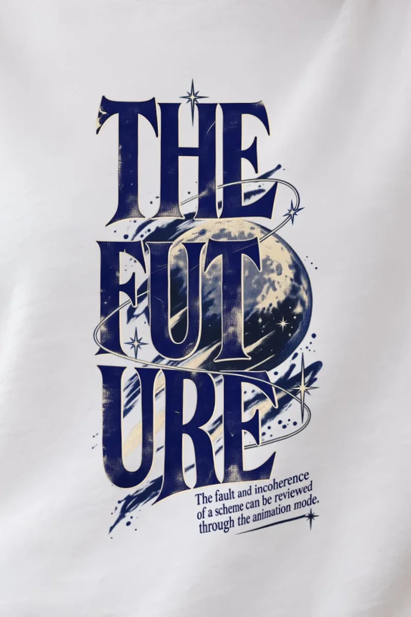 "Future Animation Mode" 1 Crewneck Sweatshirt - the graphic up close