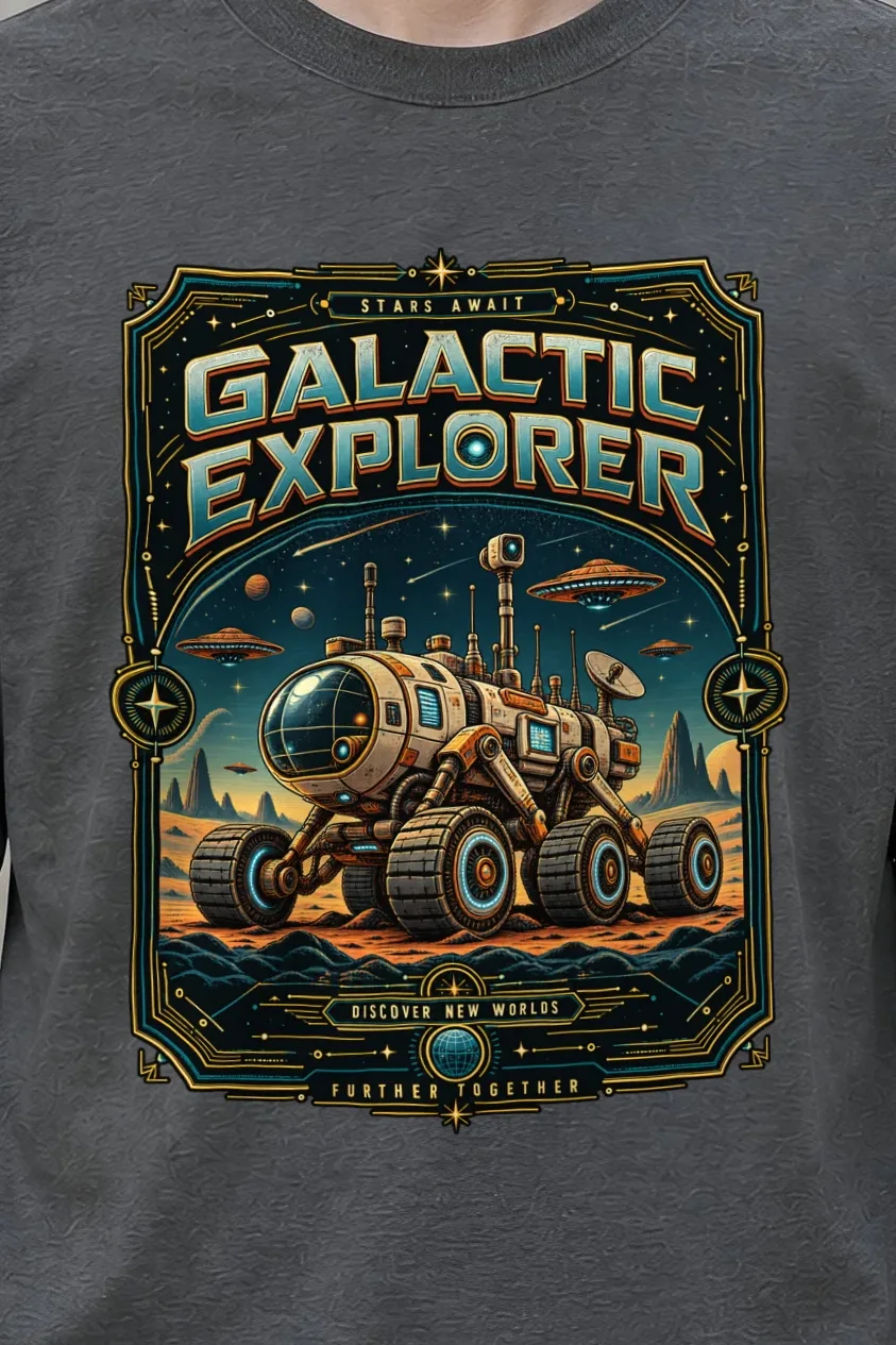 "Galactic Explorer" Unisex Longsleeve T-shirt