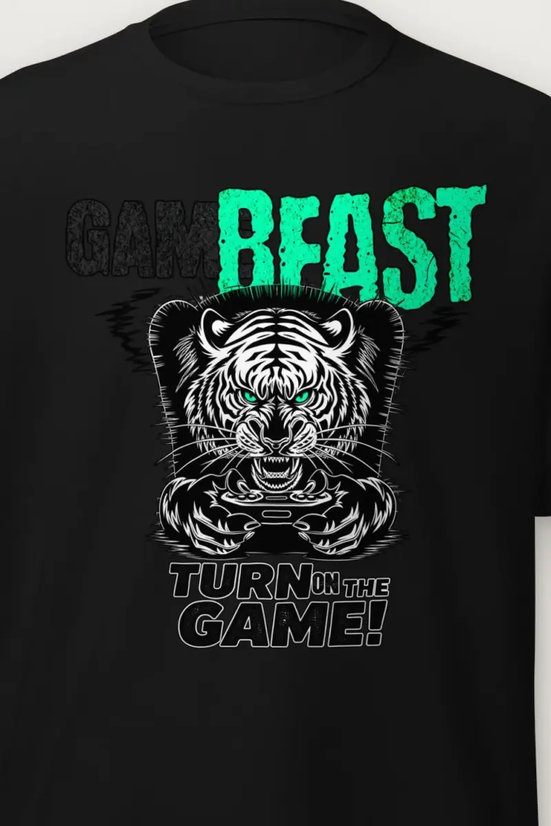 "Game Beast" Heavyweight Unisex Crewneck T-shirt