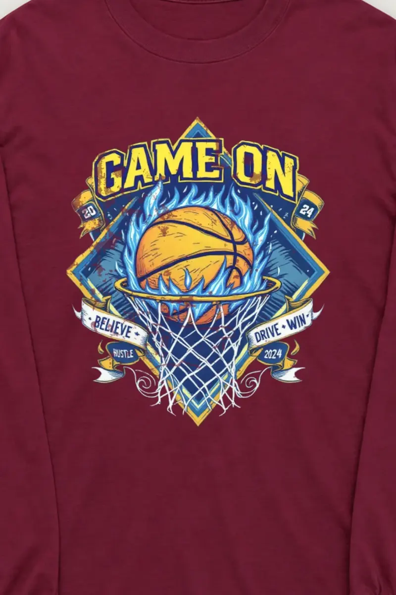 "Game On 2024" Unisex Longsleeve T-shirt
