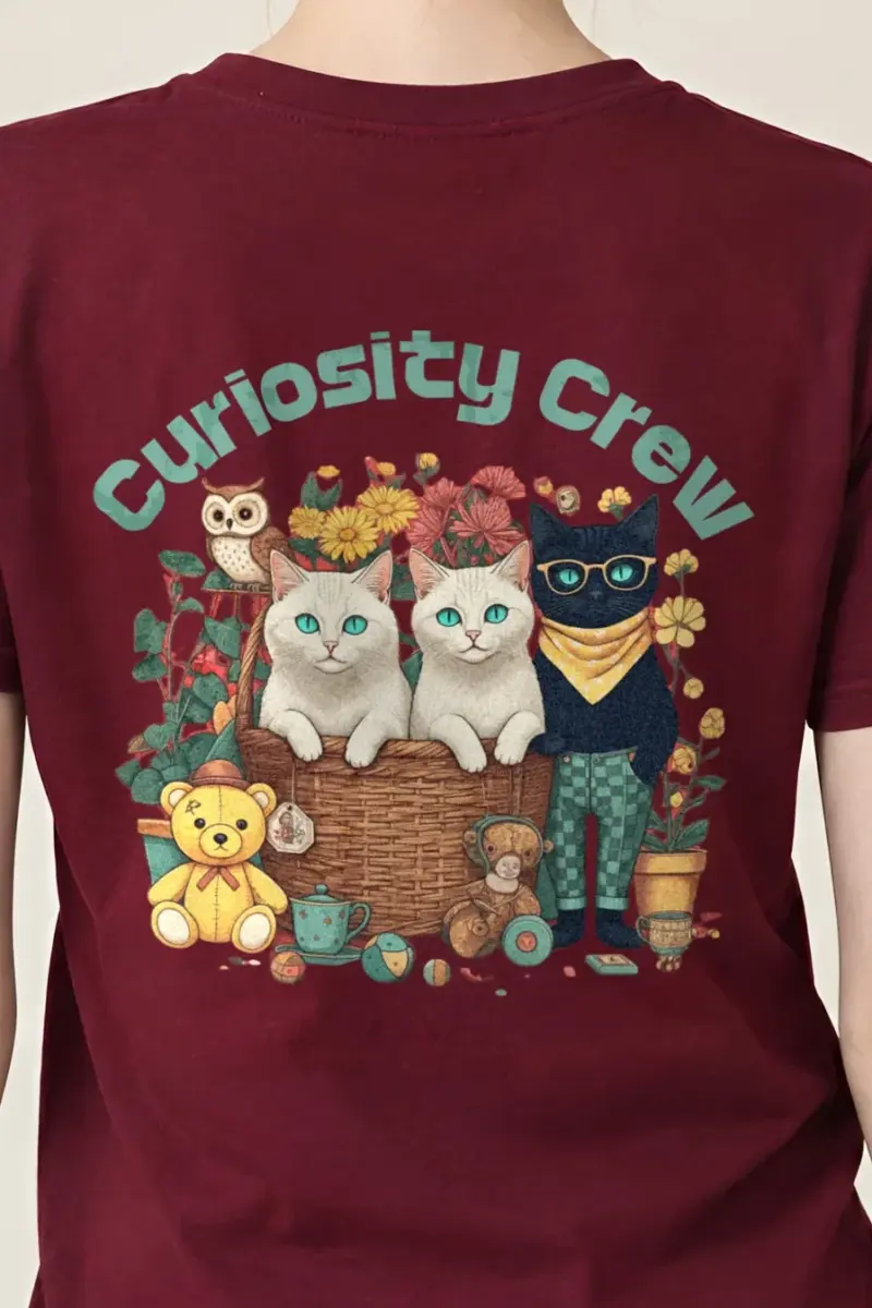"Garden Pals Society" Heavyweight Unisex Crewneck T-shirt