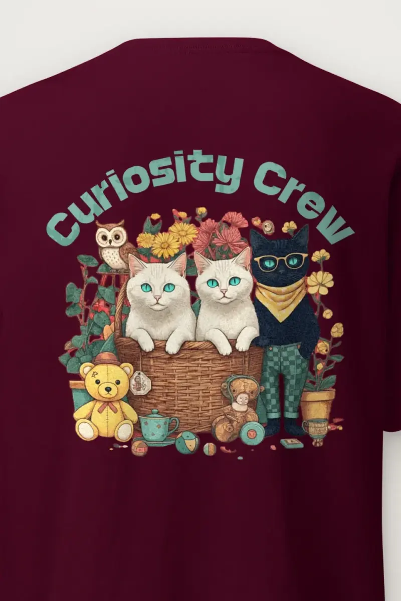 "Garden Pals Society" Heavyweight Unisex Crewneck T-shirt