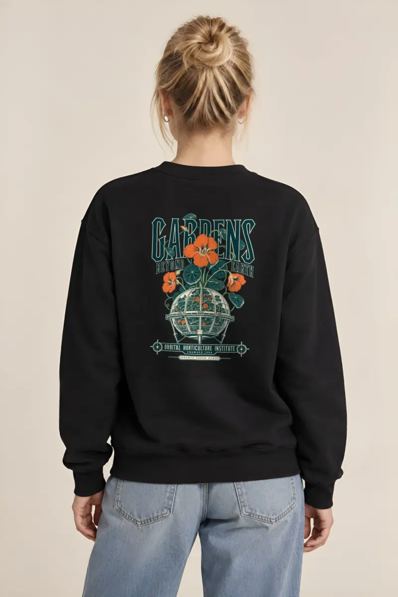 "Gardens Beyond Earth" Heavy Blend Unisex Crewneck Sweatshirt