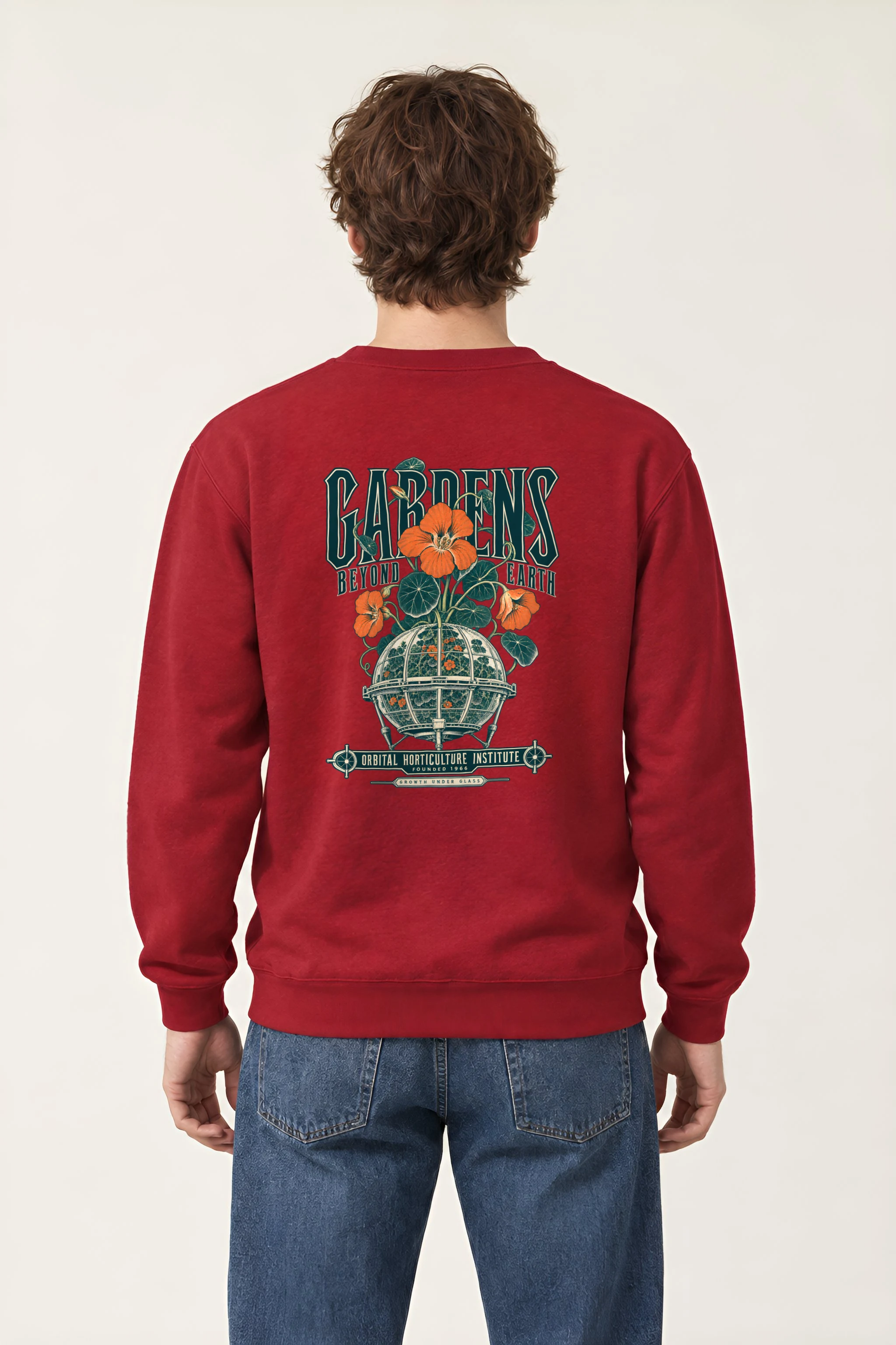 "Gardens Beyond Earth" Heavy Blend Unisex Crewneck Sweatshirt