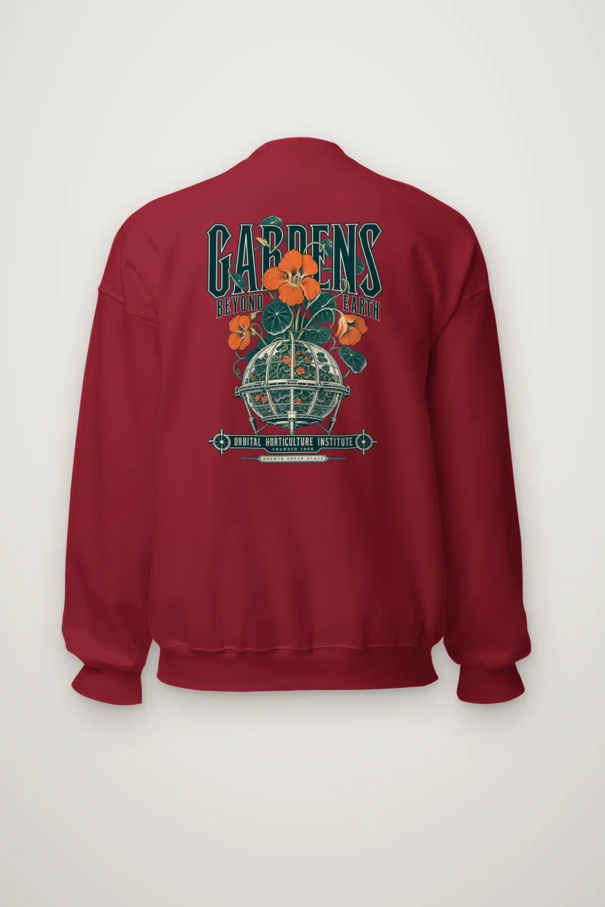 "Gardens Beyond Earth" Heavy Blend Unisex Crewneck Sweatshirt