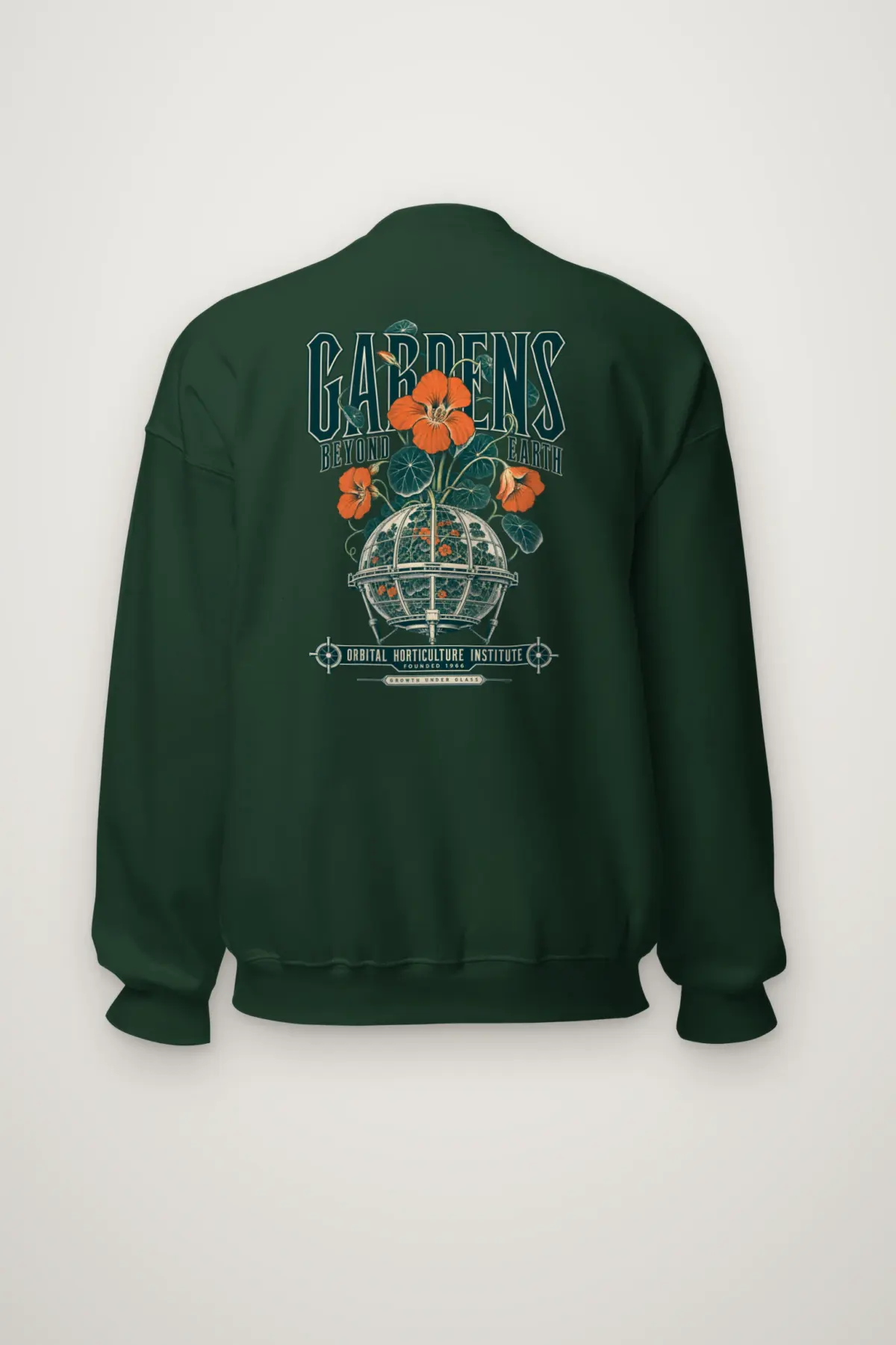 "Gardens Beyond Earth" Heavy Blend Unisex Crewneck Sweatshirt