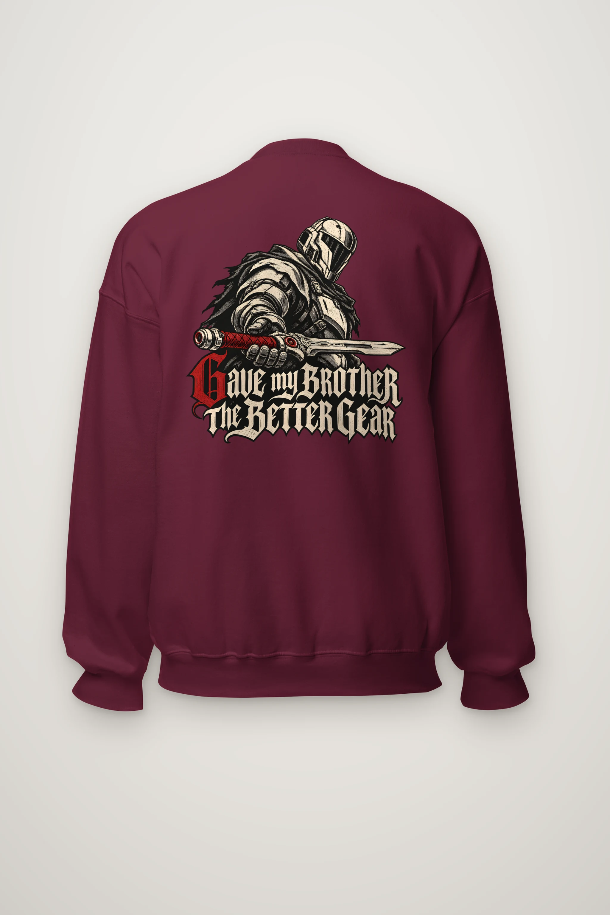 "Gave My Brother the Better Gear" Heavy Blend Unisex Crewneck Sweatshirt