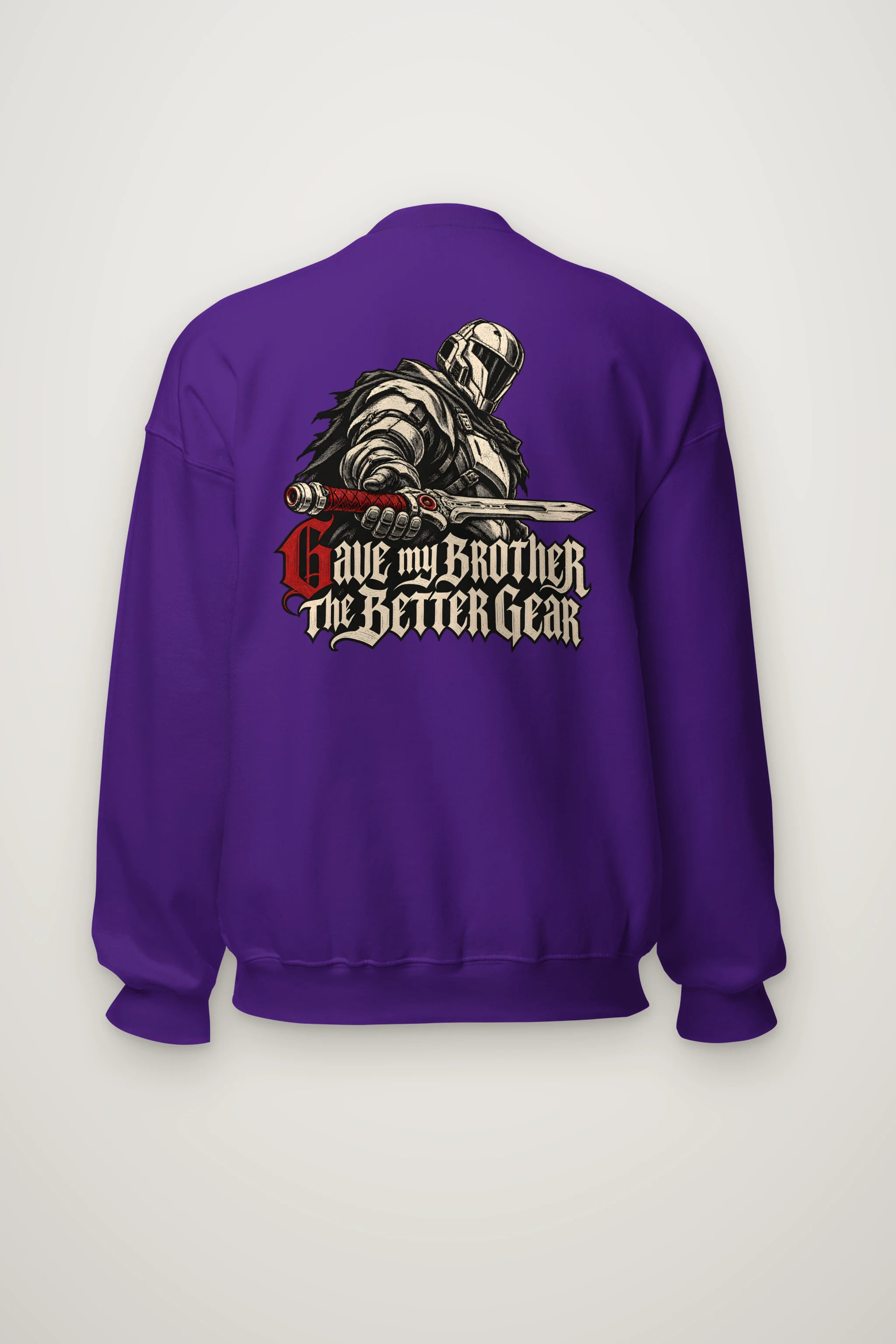 "Gave My Brother the Better Gear" Heavy Blend Unisex Crewneck Sweatshirt