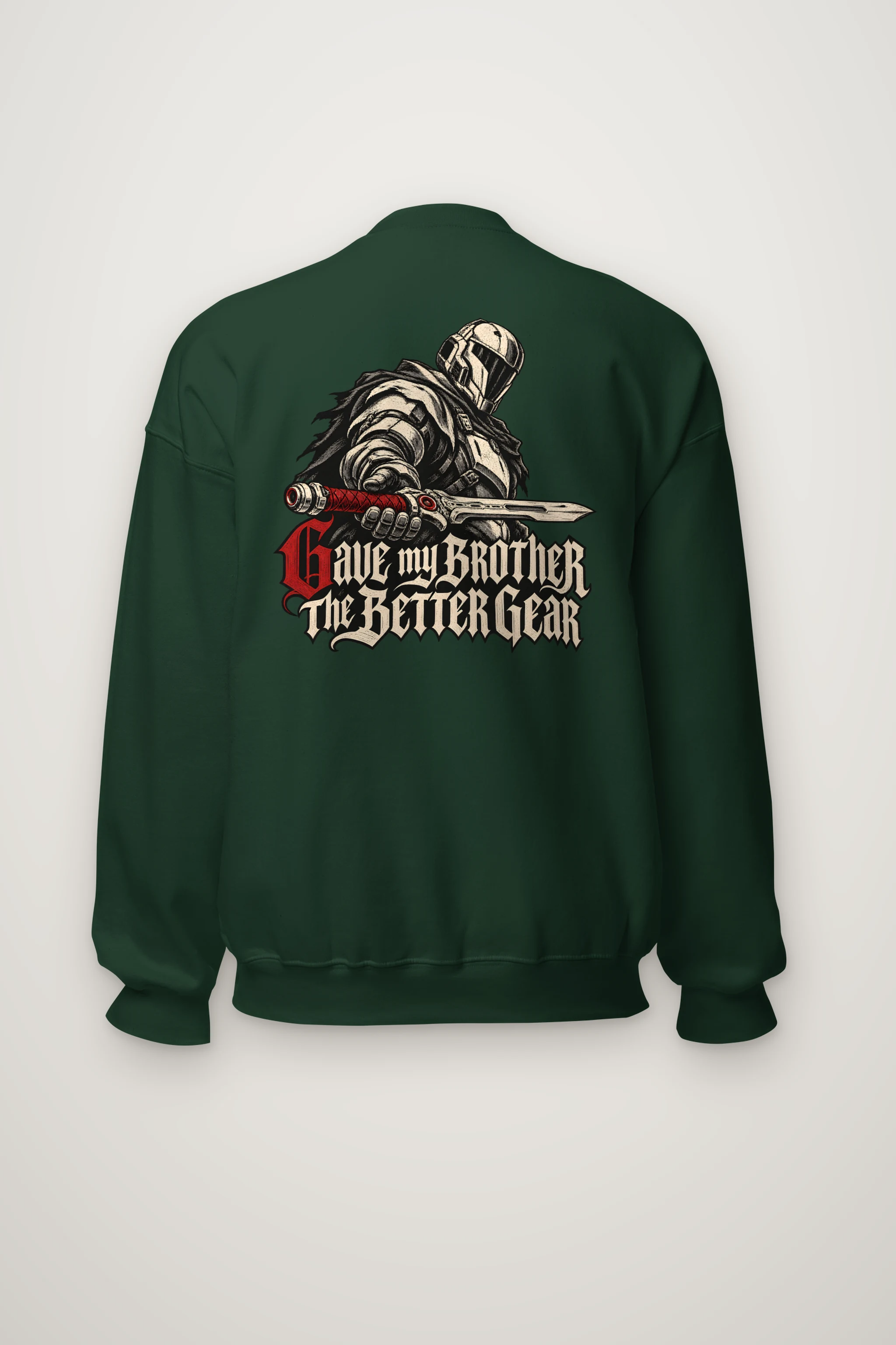"Gave My Brother the Better Gear" Heavy Blend Unisex Crewneck Sweatshirt