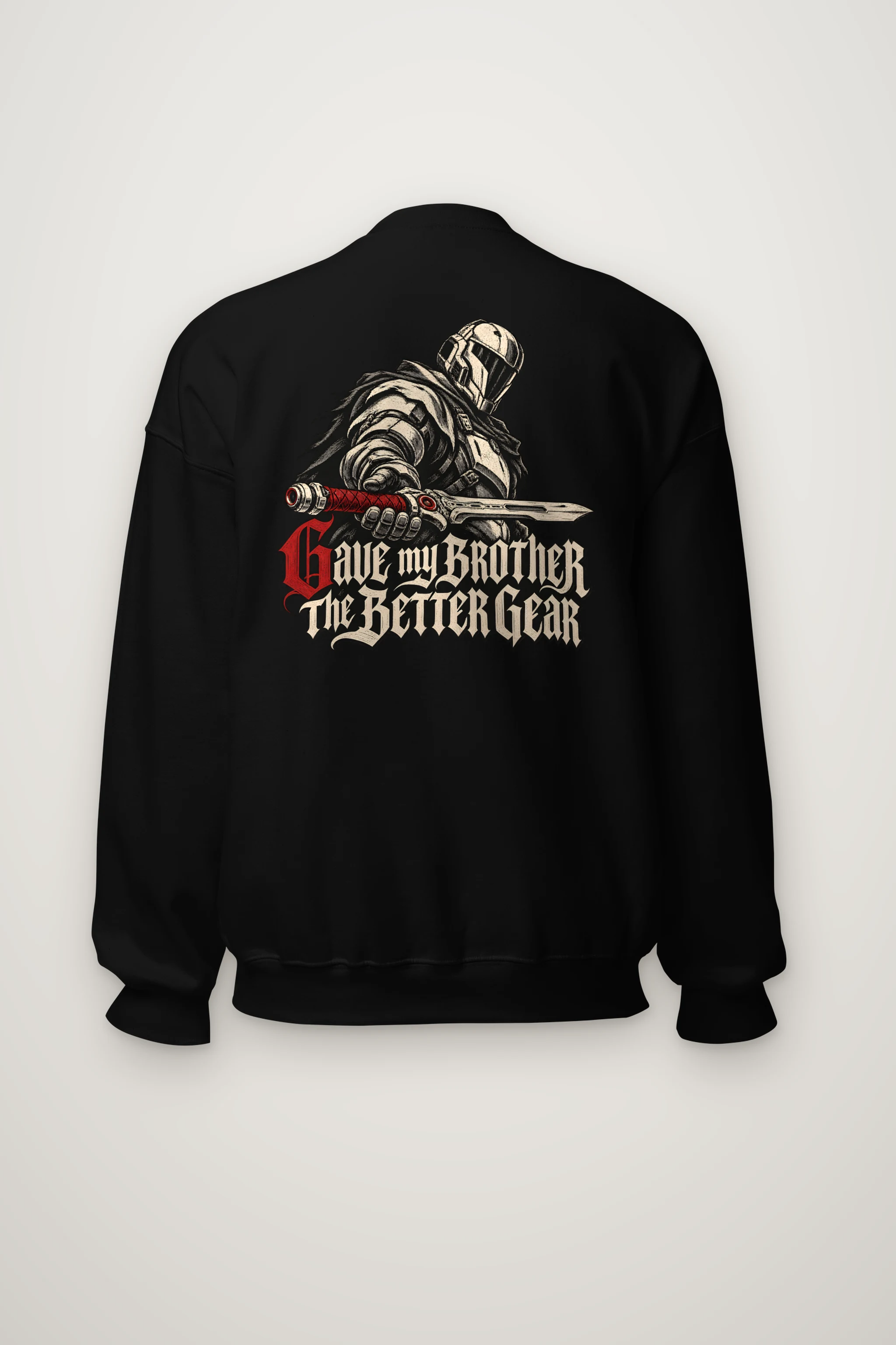 "Gave My Brother the Better Gear" Heavy Blend Unisex Crewneck Sweatshirt