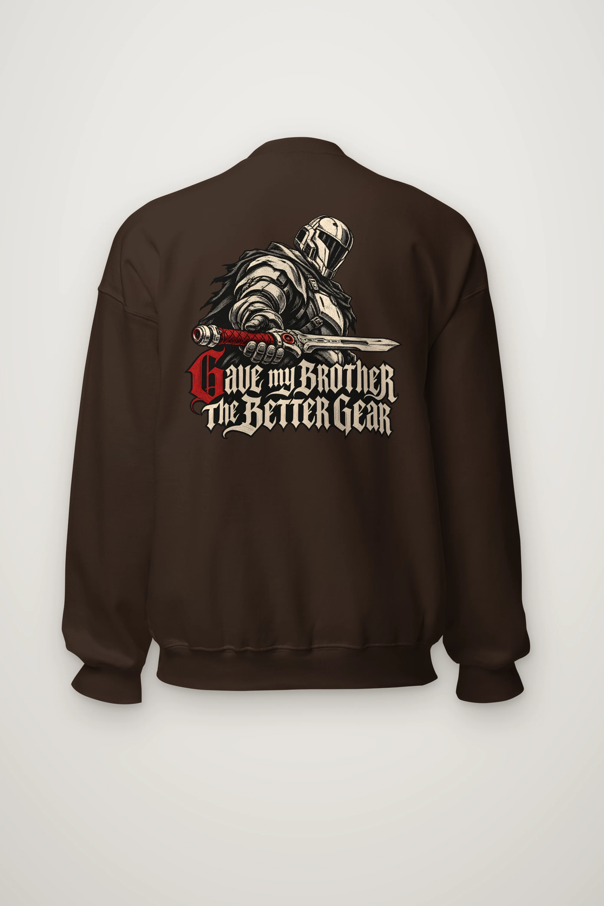 "Gave My Brother the Better Gear" Heavy Blend Unisex Crewneck Sweatshirt