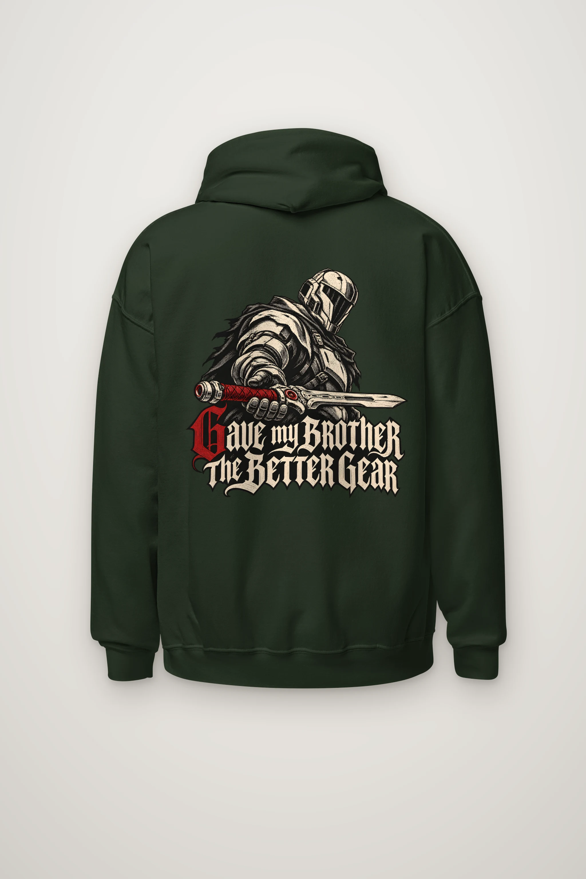"Gave My Brother the Better Gear" Heavy Blend Unisex Pullover Hoodie