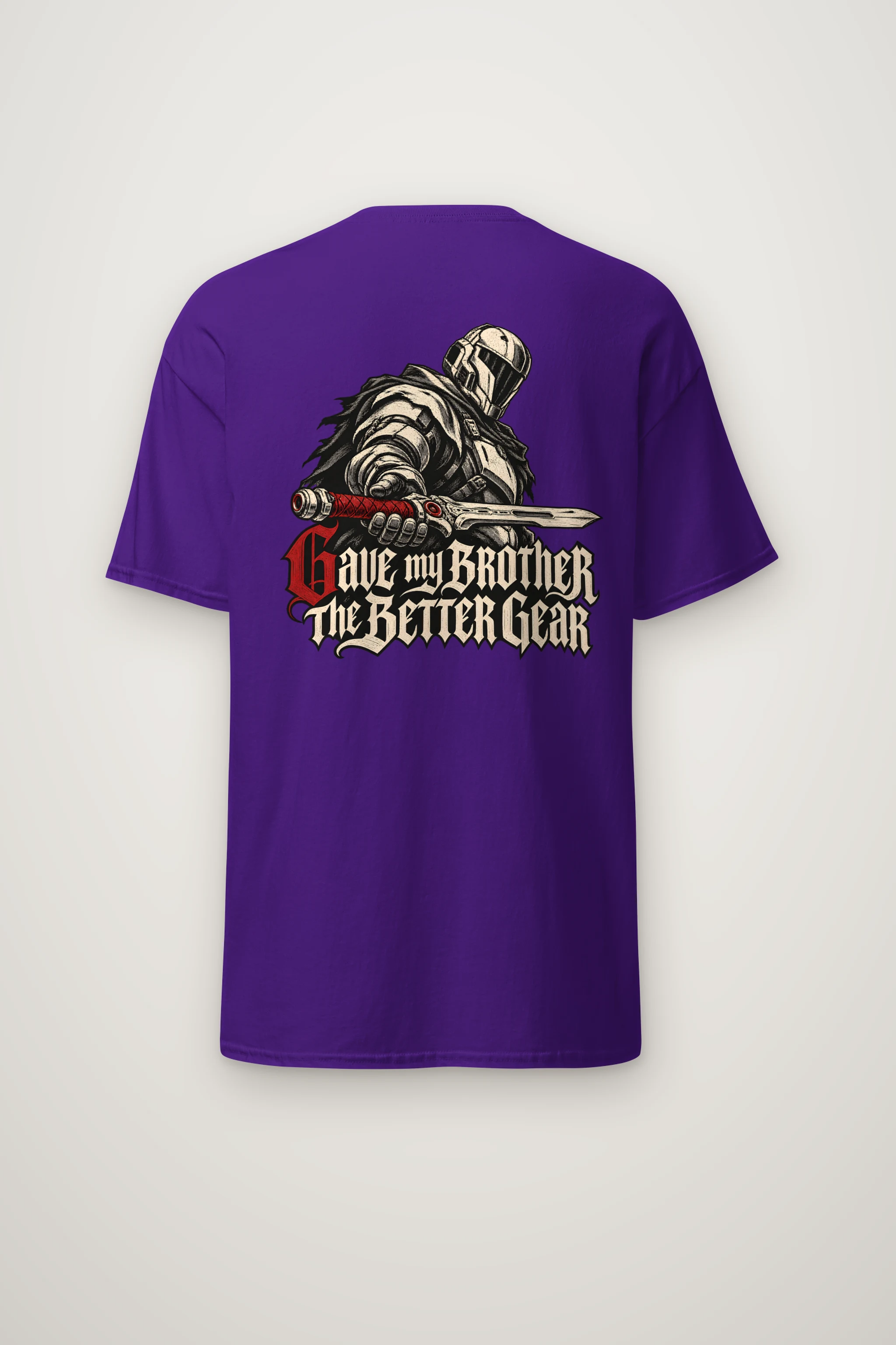 "Gave My Brother the Better Gear" Heavyweight Unisex Crewneck T-shirt