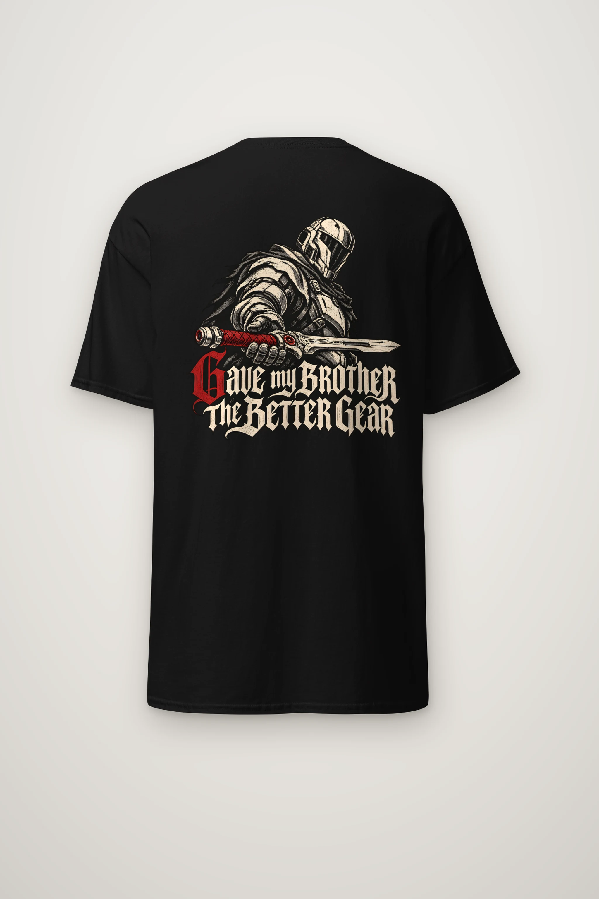 "Gave My Brother the Better Gear" Heavyweight Unisex Crewneck T-shirt