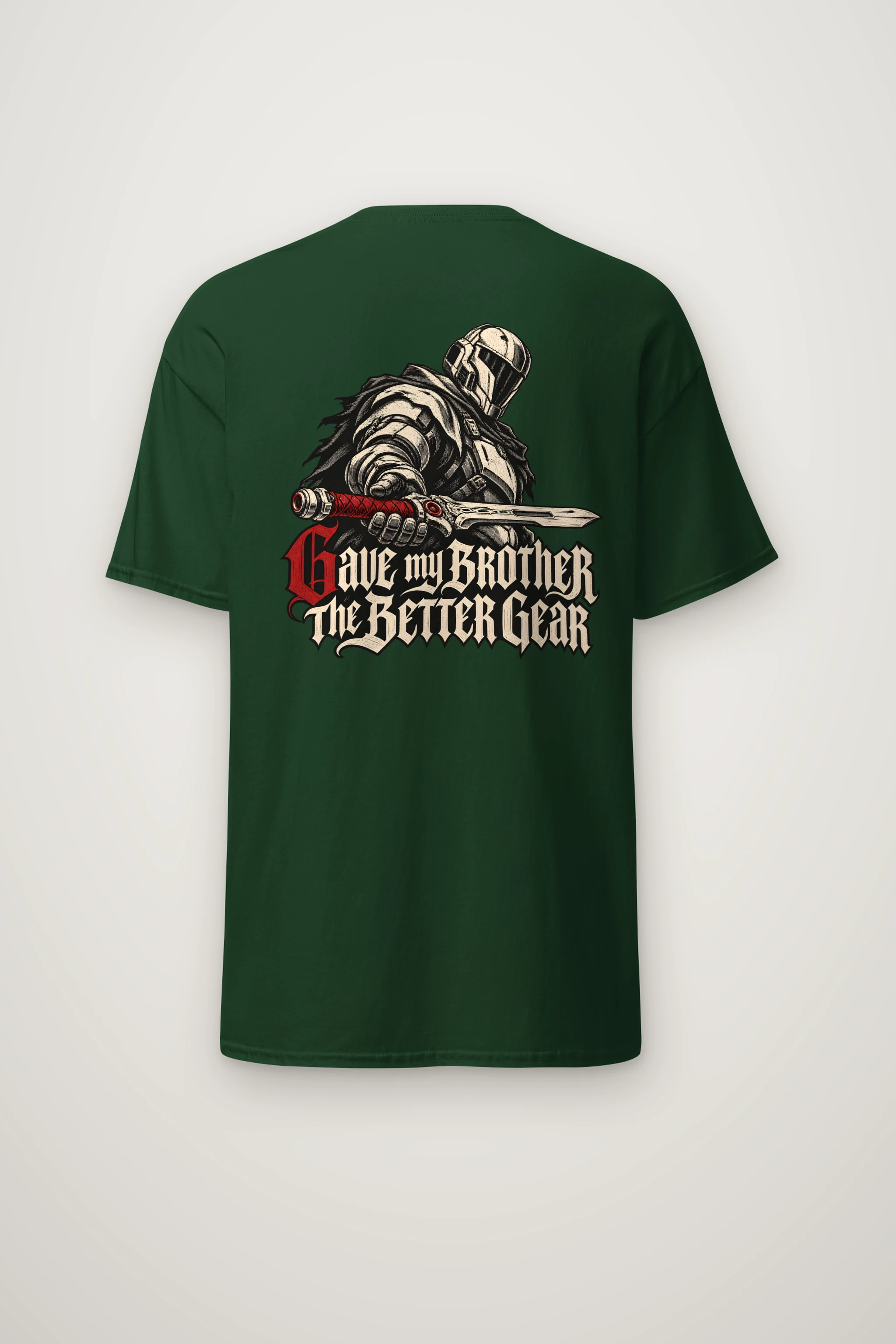"Gave My Brother the Better Gear" Heavyweight Unisex Crewneck T-shirt