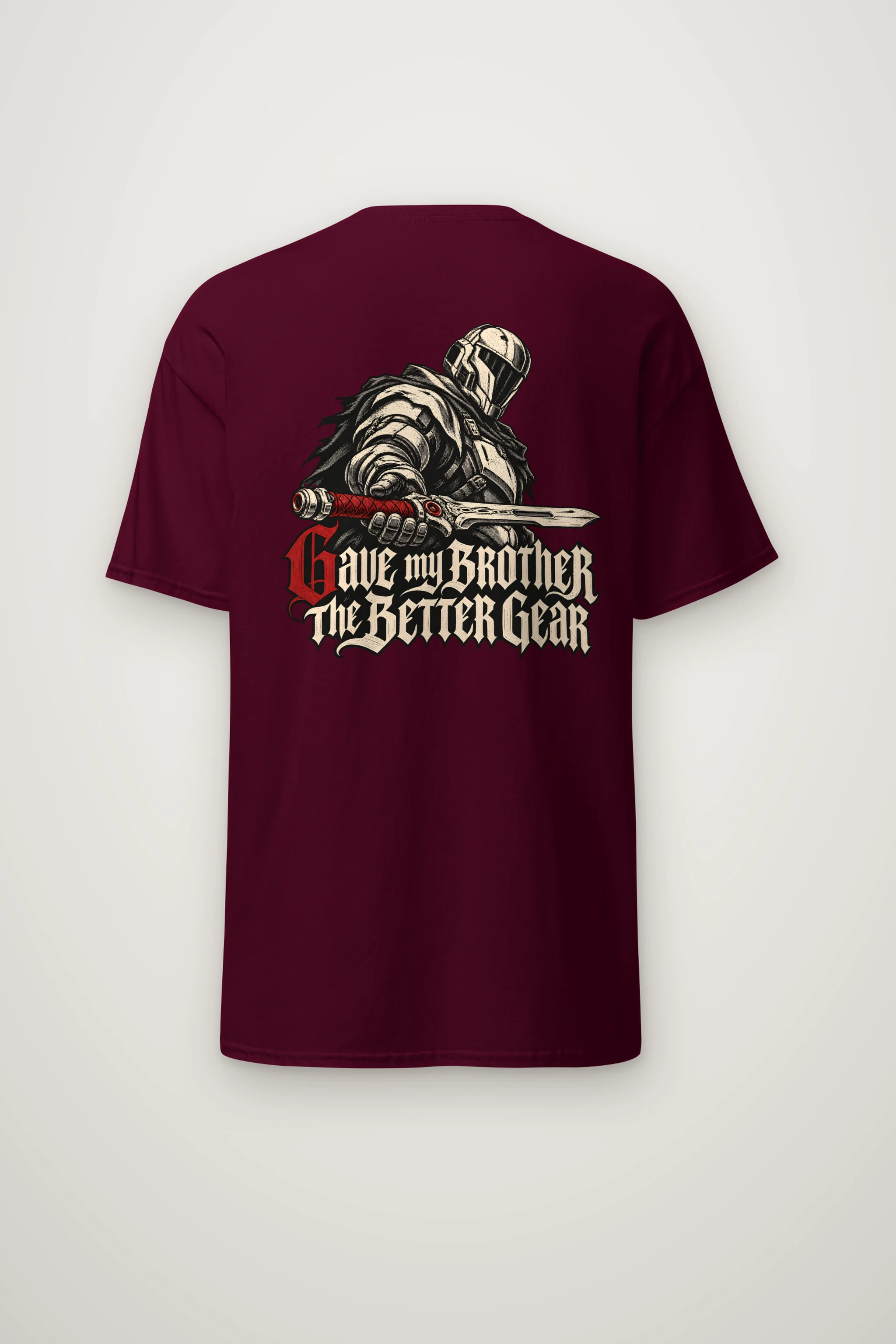 "Gave My Brother the Better Gear" Heavyweight Unisex Crewneck T-shirt