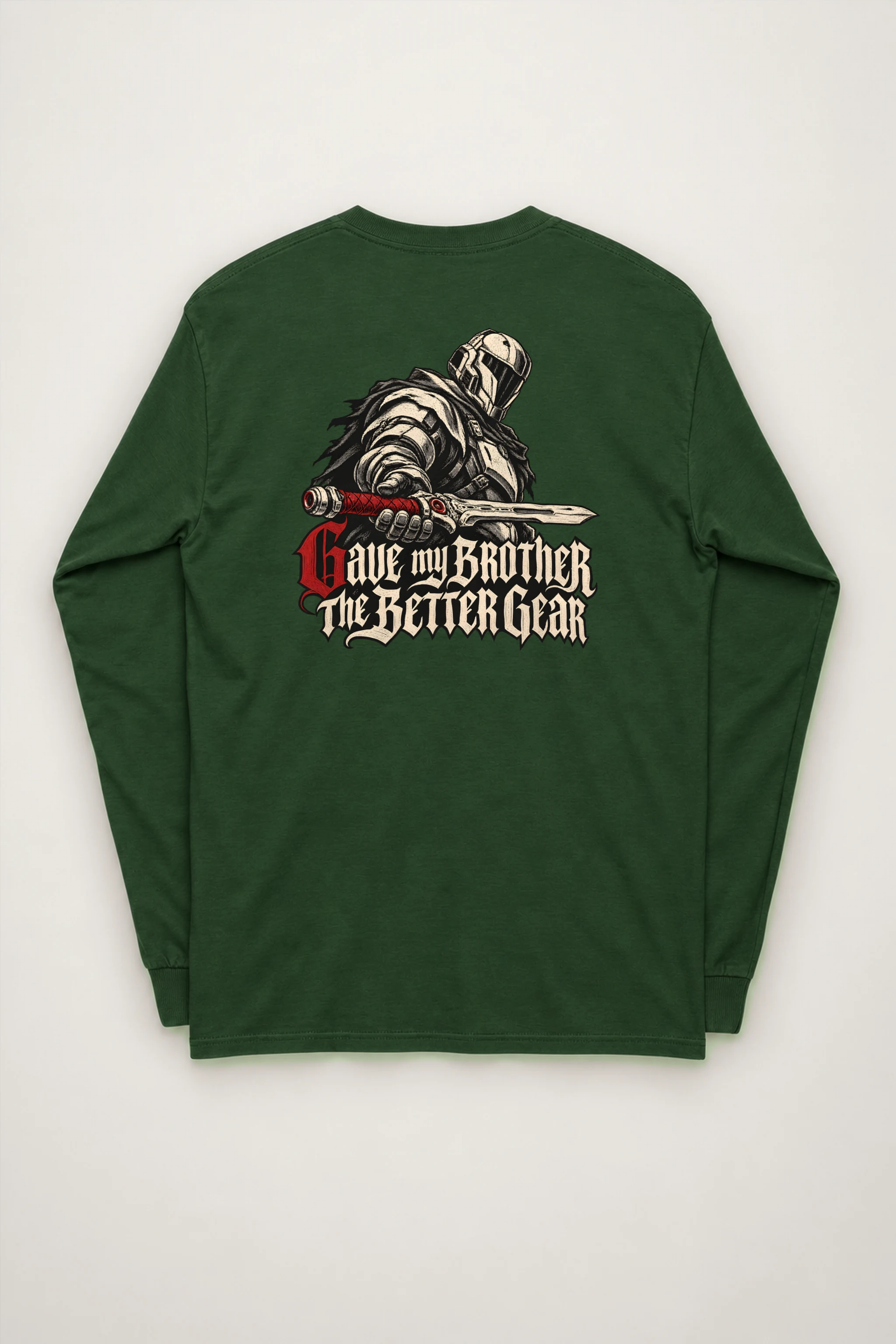 "Gave My Brother the Better Gear" Unisex Longsleeve T-shirt