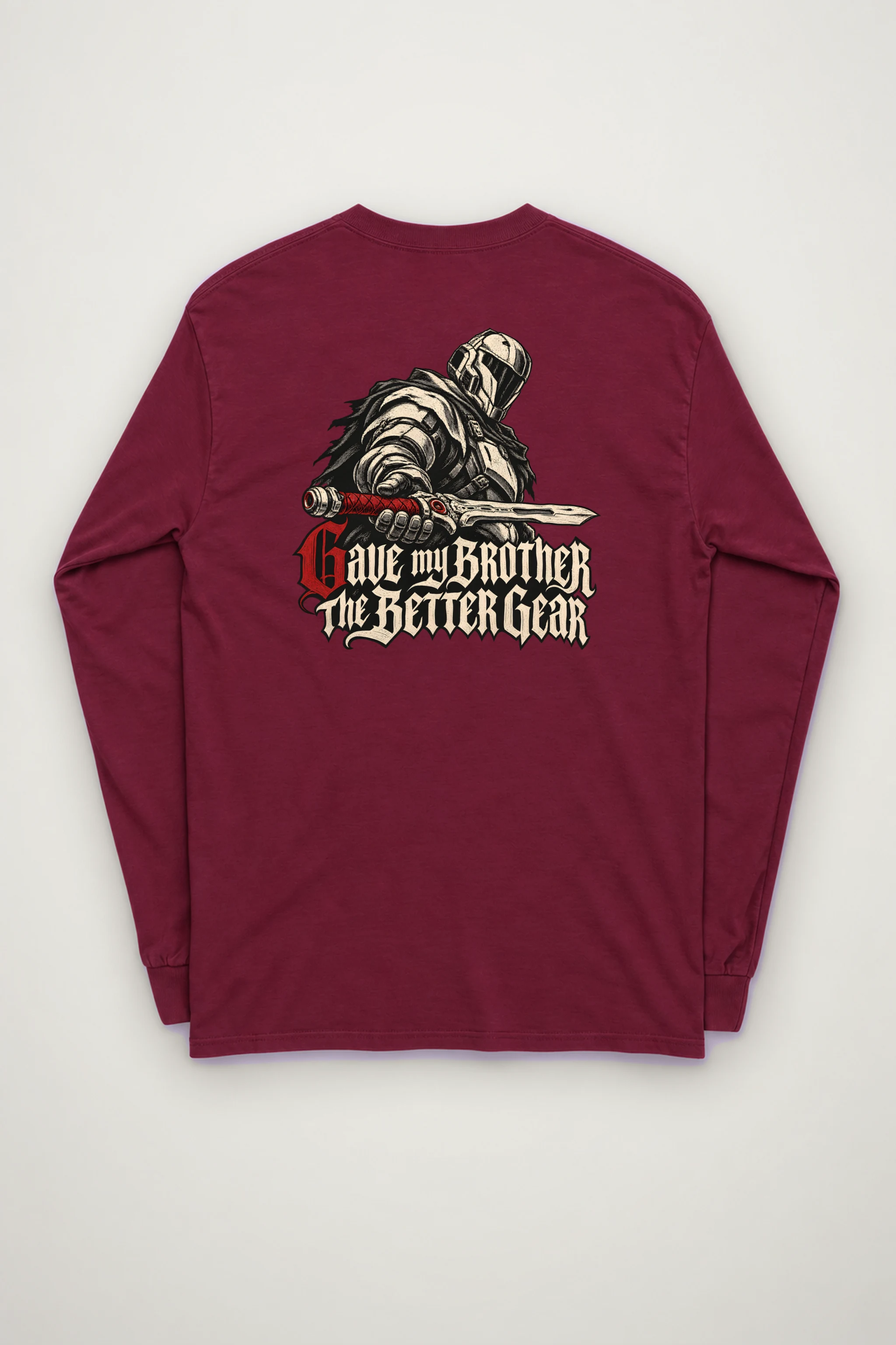 "Gave My Brother the Better Gear" Unisex Longsleeve T-shirt