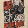 "Gentle Nudge, Entire Body" Heavy Blend Unisex Pullover Hoodie