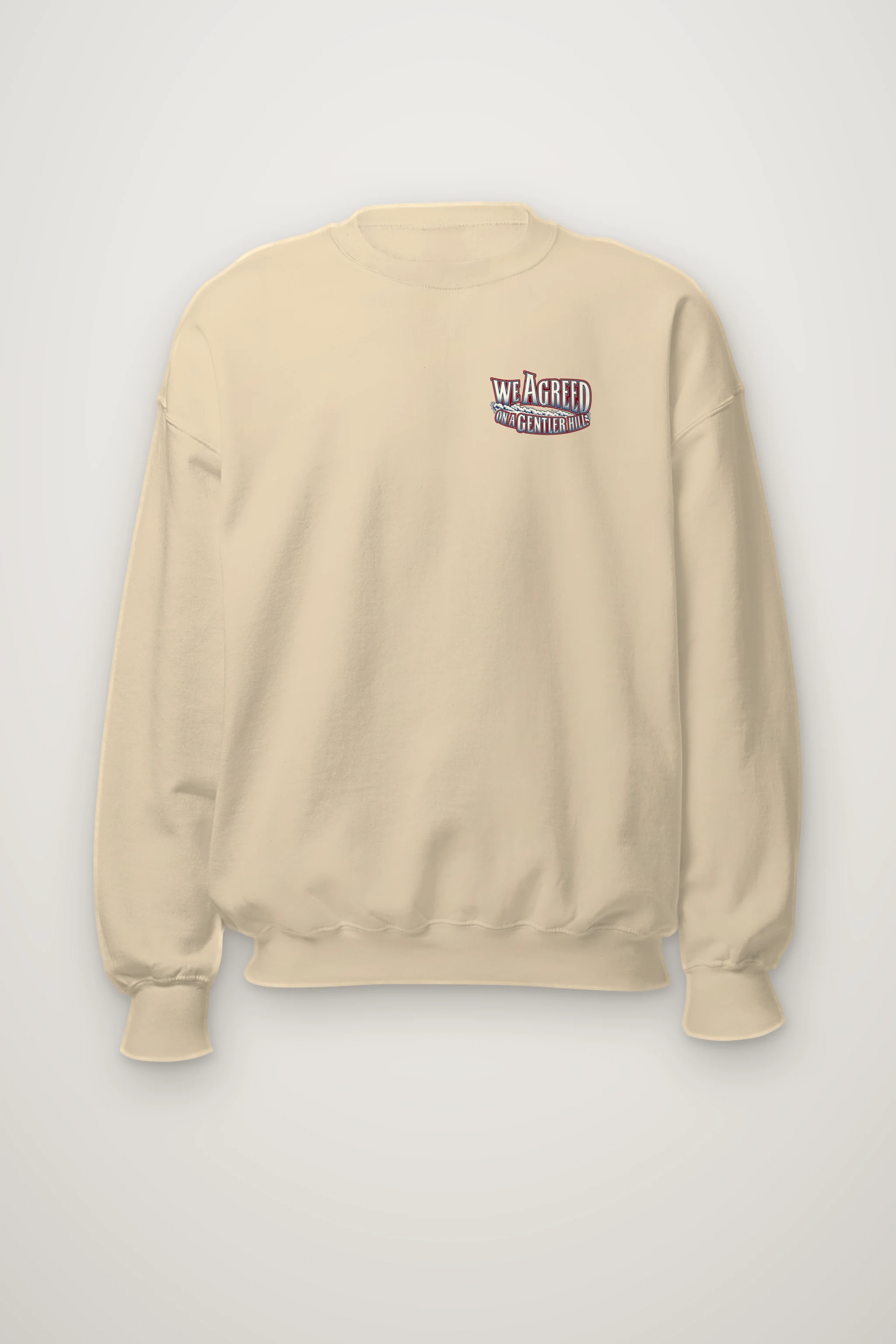 "Gentler Hill Snow Tubing" Heavy Blend Unisex Crewneck Sweatshirt