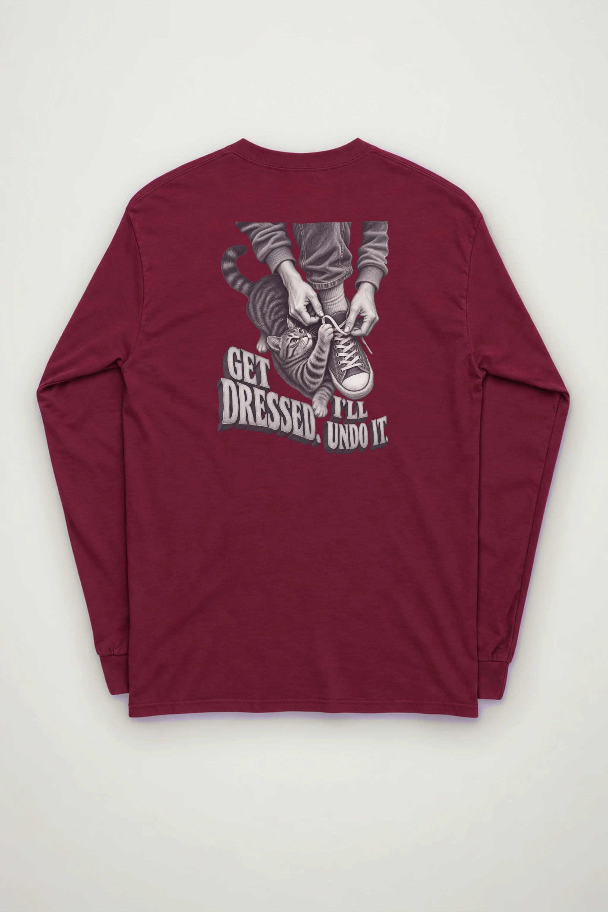 "Get Dressed, I'll Undo It" Unisex Longsleeve T-shirt