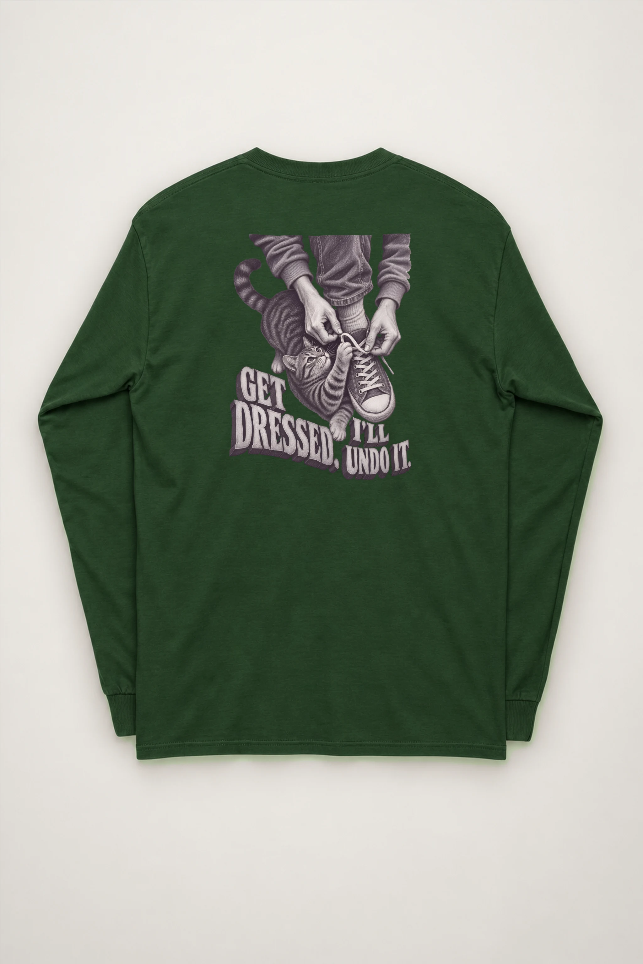 "Get Dressed, I'll Undo It" Unisex Longsleeve T-shirt