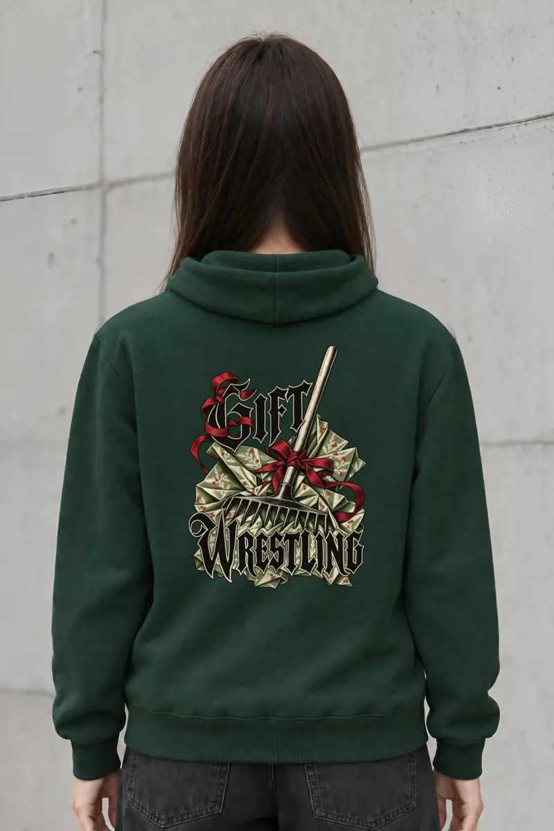“Gift Wrestling” Heavy Blend Unisex Pullover Hoodie