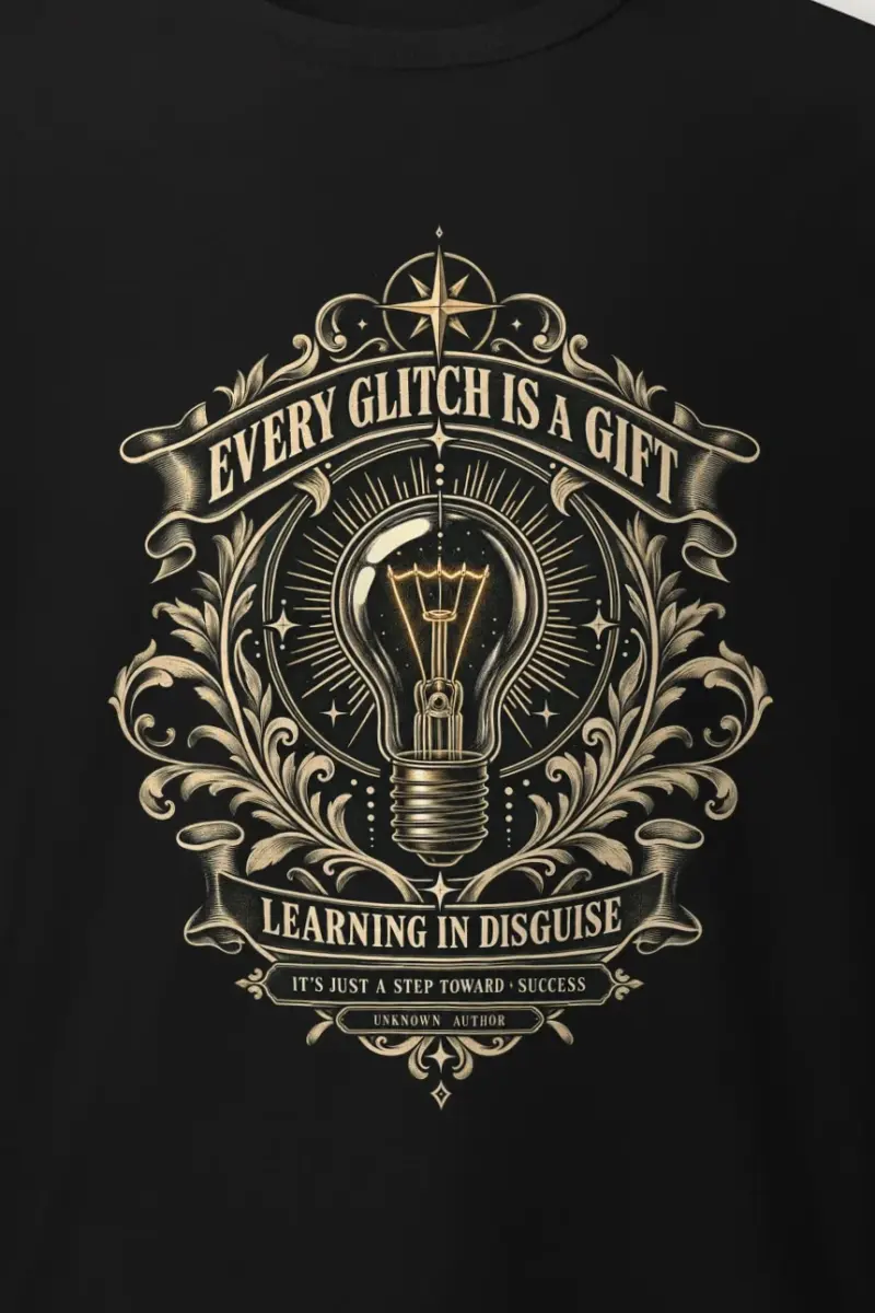 "Gifted Direction" Heavyweight Unisex Crewneck T-shirt