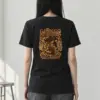 "Ginkgo In Her Collar" Heavyweight Unisex Crewneck T-shirt