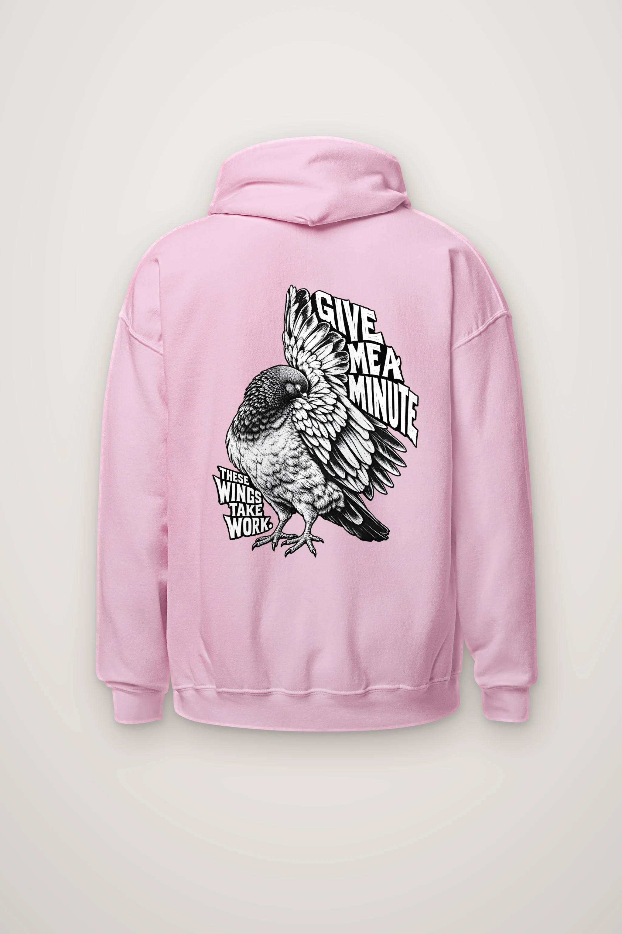 "Give Me A Minute" Heavy Blend Unisex Pullover Hoodie