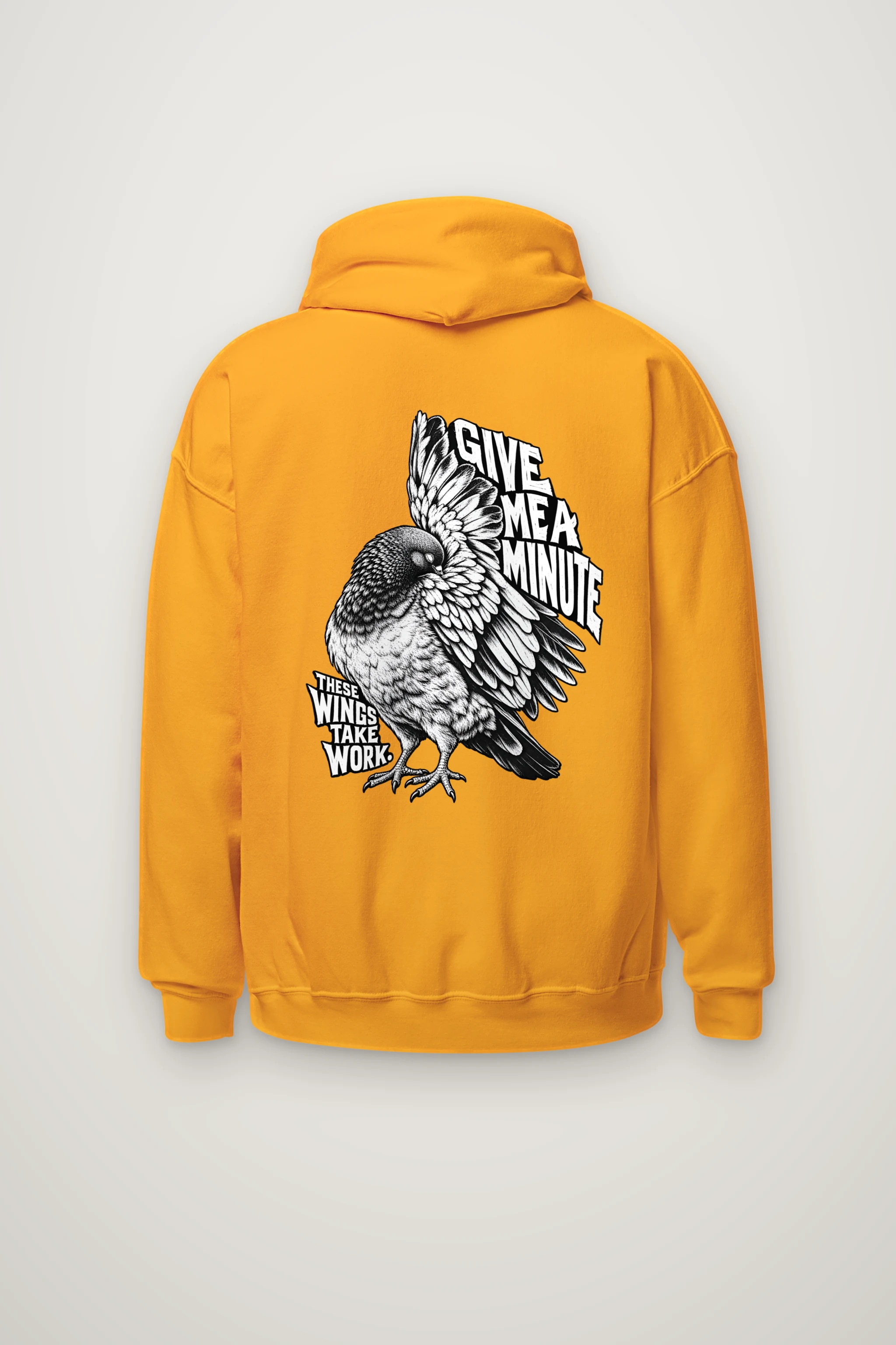 "Give Me A Minute" Heavy Blend Unisex Pullover Hoodie