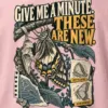 "Give Me a Minute" Heavyweight Unisex Crewneck T-shirt