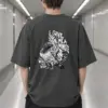 "Give Me A Minute" Men's Oversized Heavyweight Crewneck T-Shirt