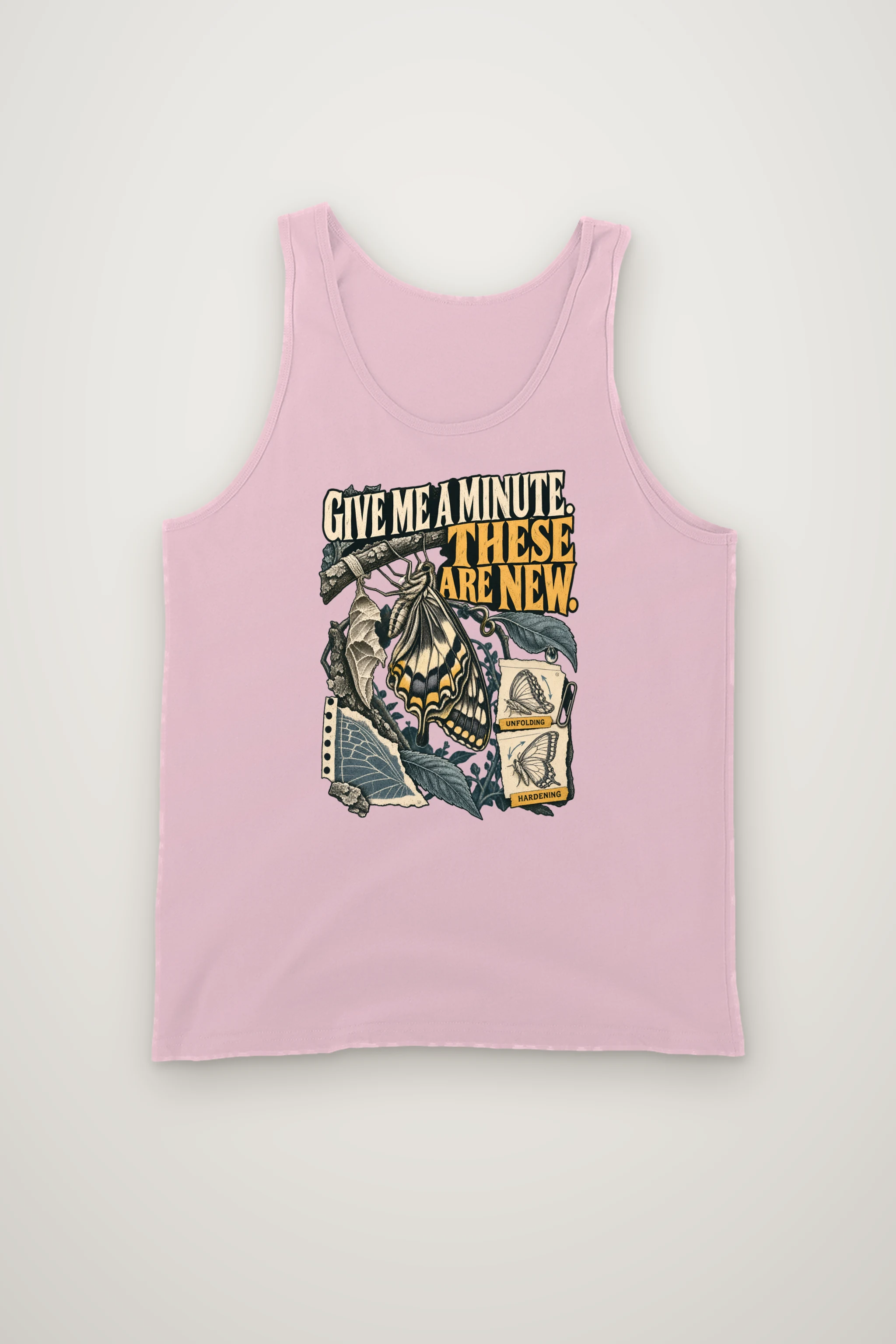 "Give Me a Minute These Are New" Unisex Jersey Tank