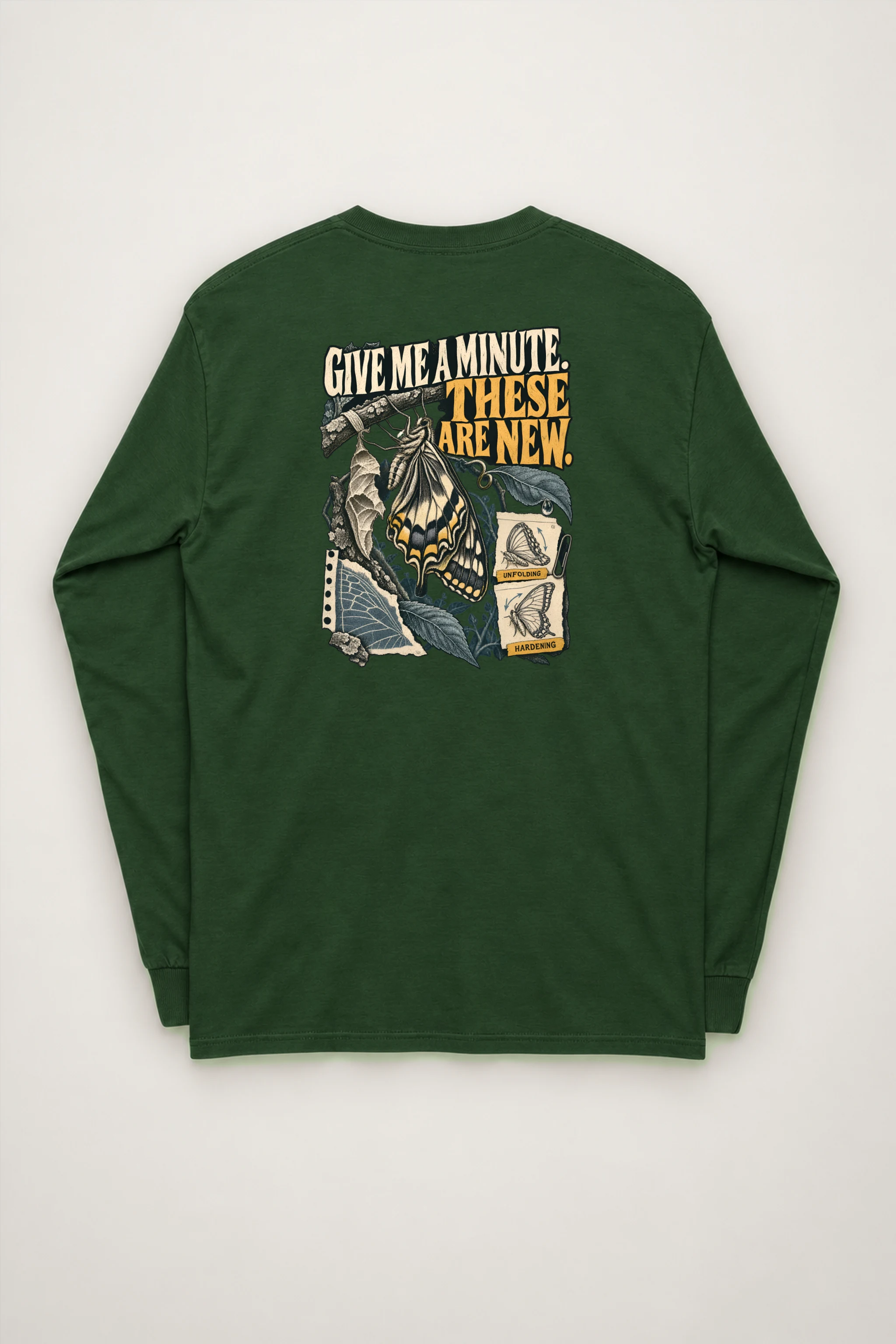 "Give Me a Minute" Unisex Longsleeve T-shirt