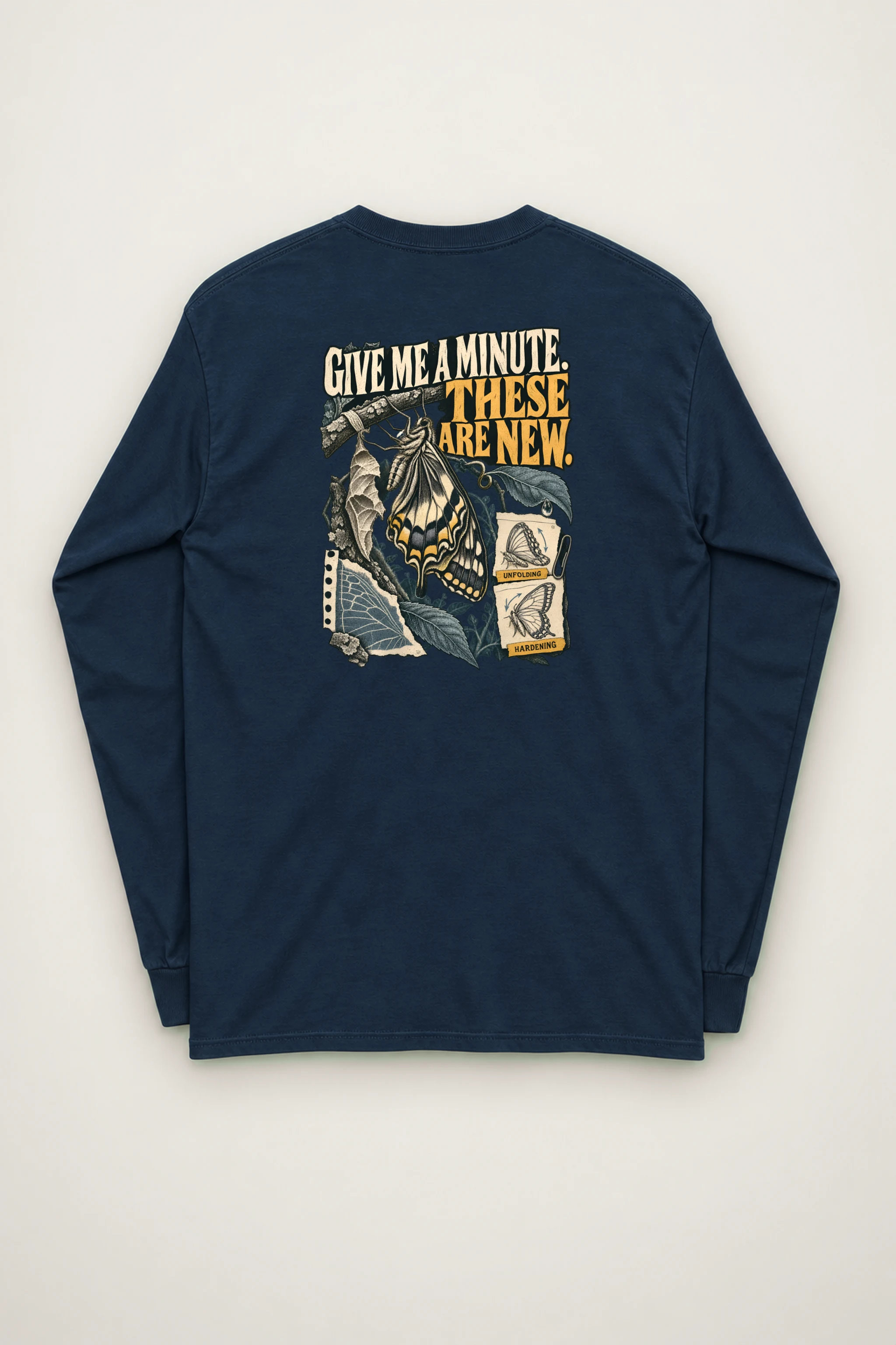 "Give Me a Minute" Unisex Longsleeve T-shirt