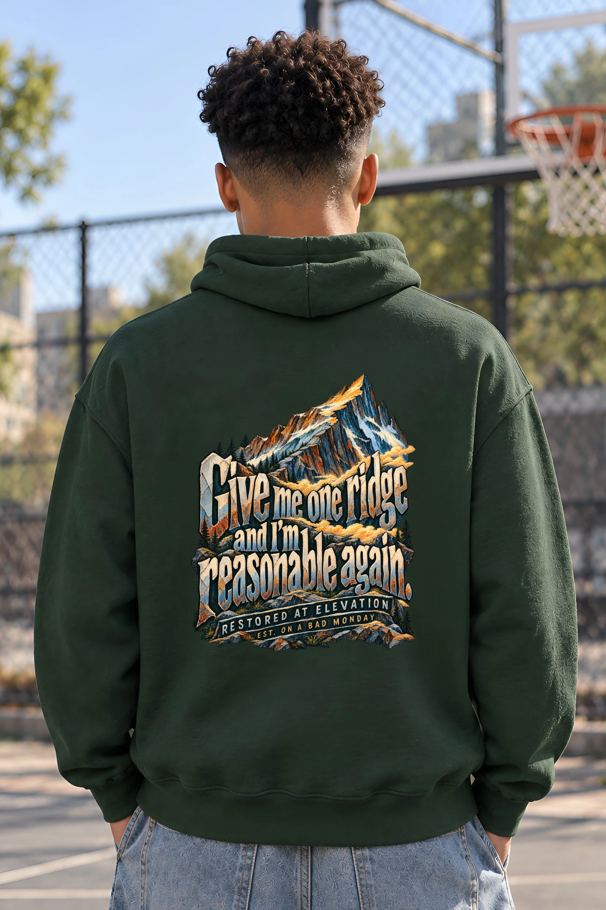 "Give Me One Ridge" Unisex Pullover Hoodie