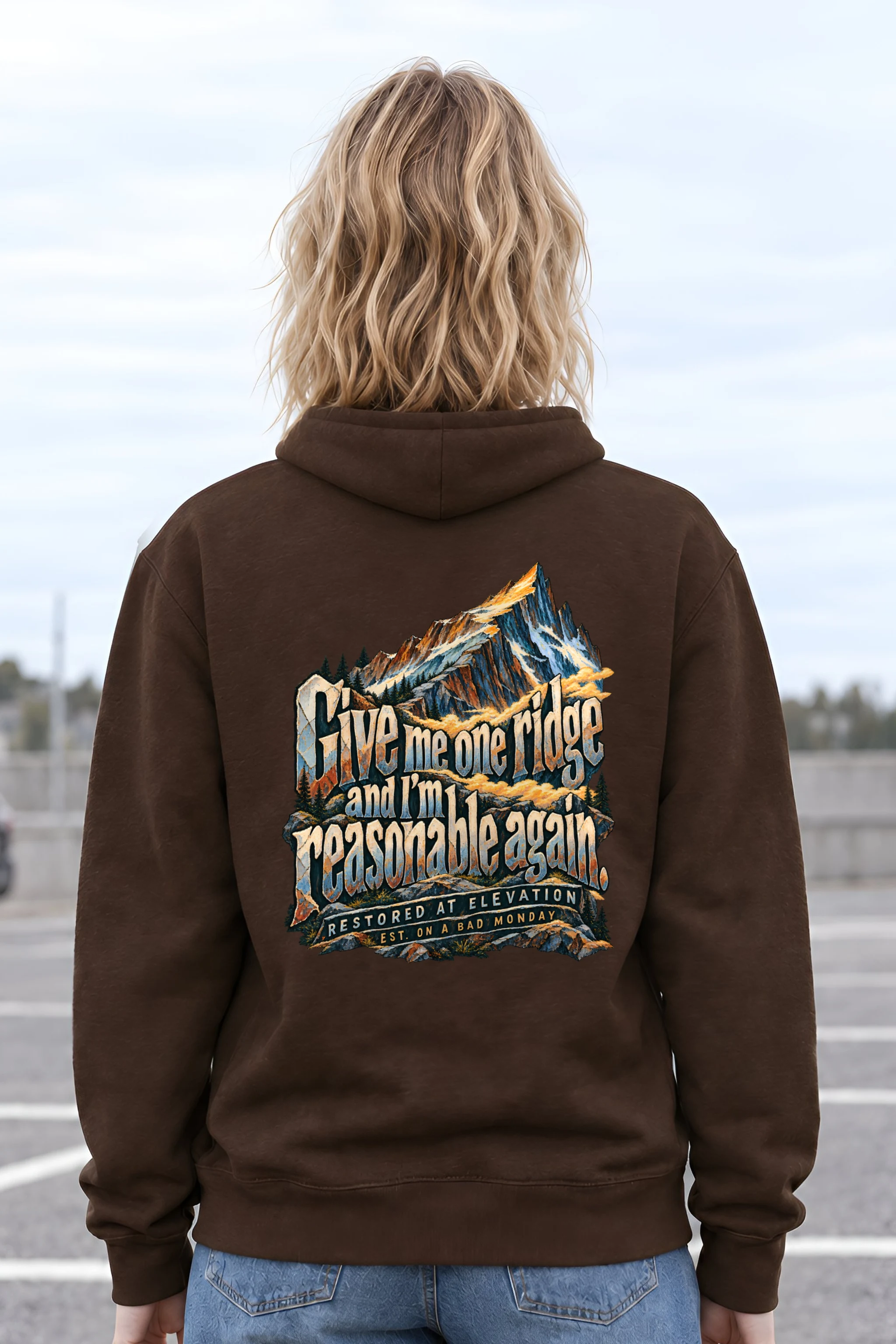 "Give Me One Ridge" Unisex Pullover Hoodie