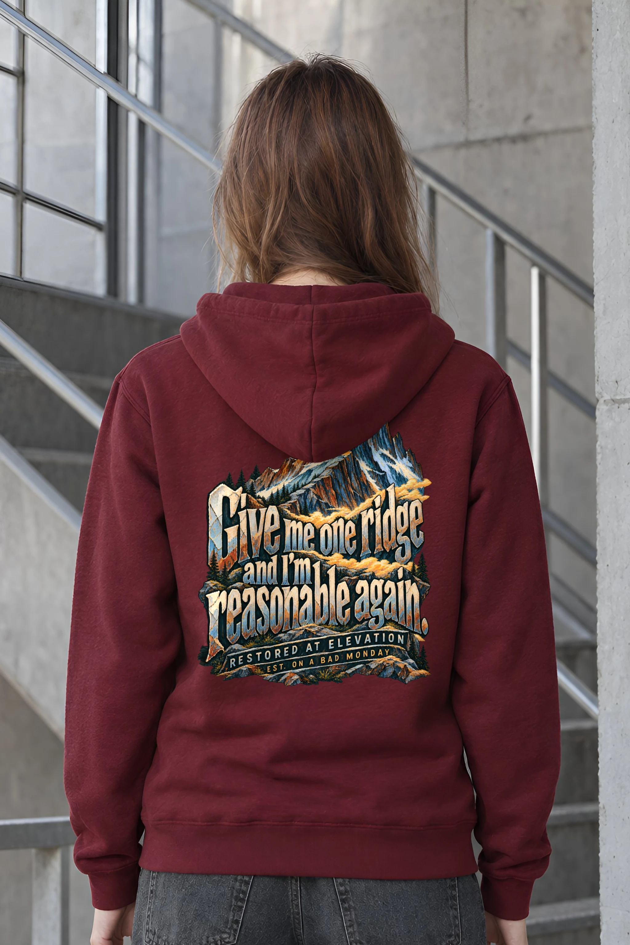 "Give Me One Ridge" Unisex Pullover Hoodie