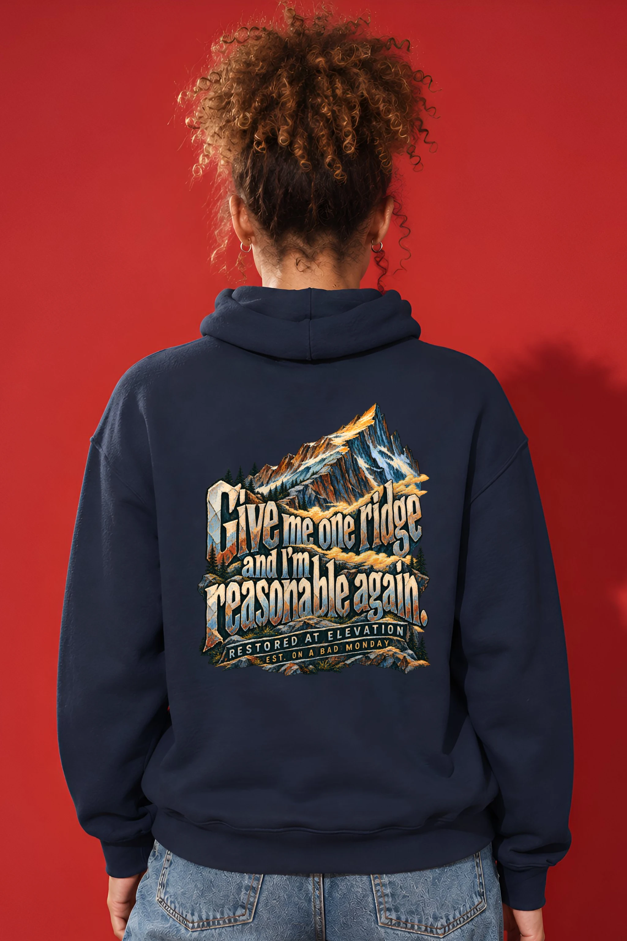 "Give Me One Ridge" Unisex Pullover Hoodie