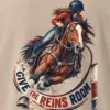 "Give the Reins Room" Heavyweight Unisex Crewneck T-shirt