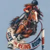 "Give the Reins Room" Unisex Jersey Tank