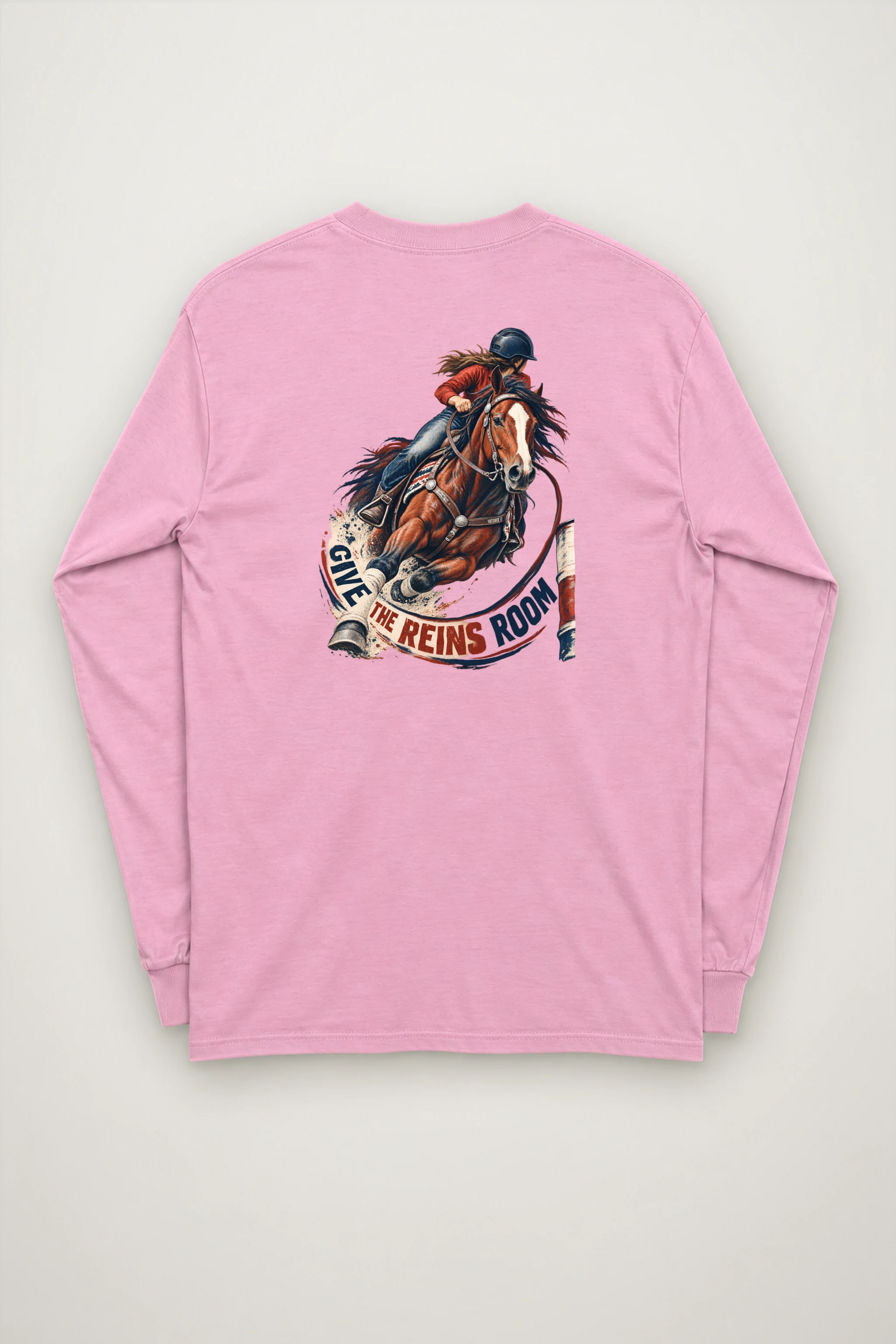 "Give the Reins Room" Unisex Longsleeve T-shirt