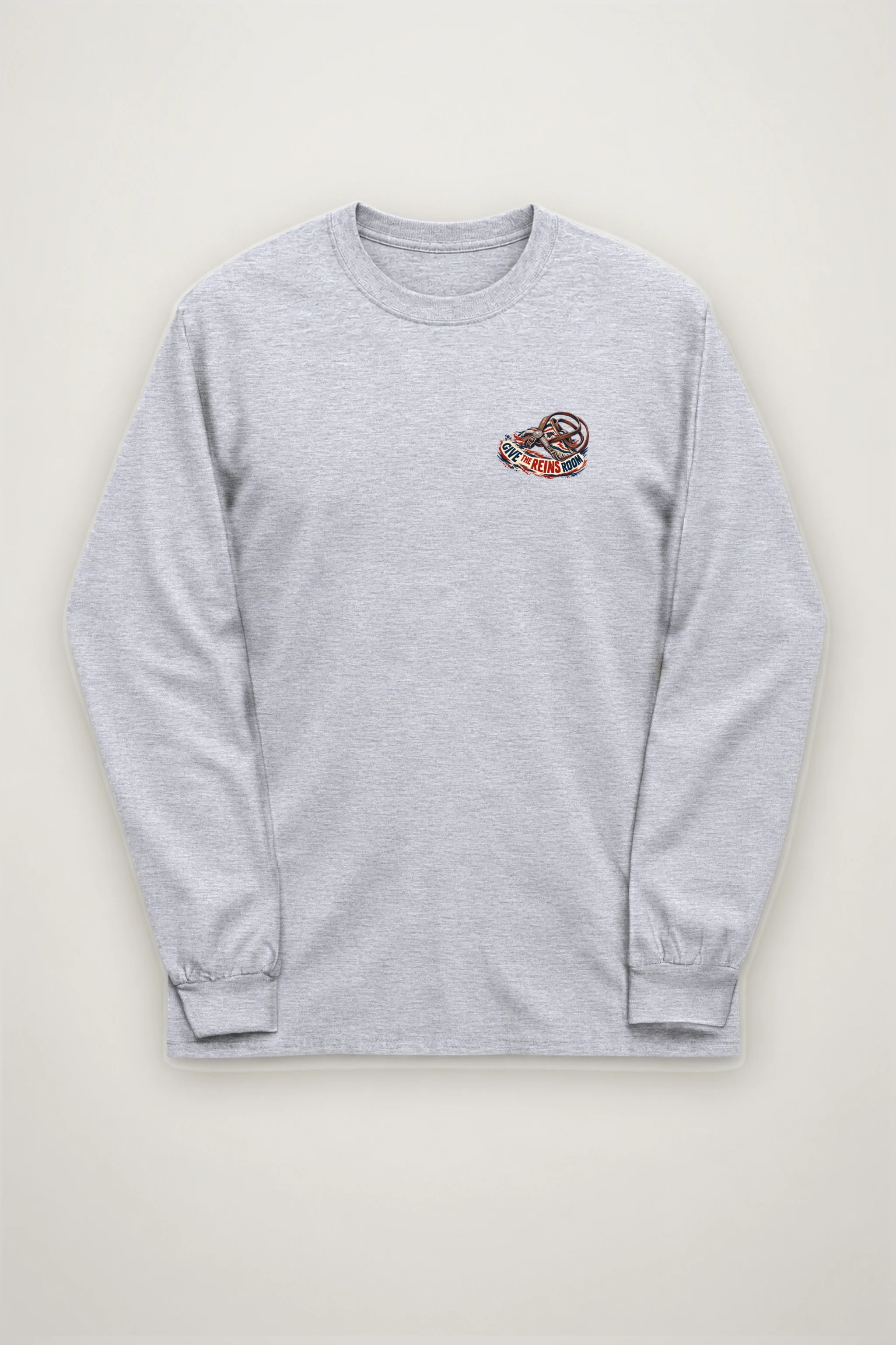 "Give the Reins Room" Unisex Longsleeve T-shirt