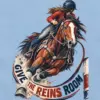 "Give the Reins Room" Unisex Longsleeve T-shirt